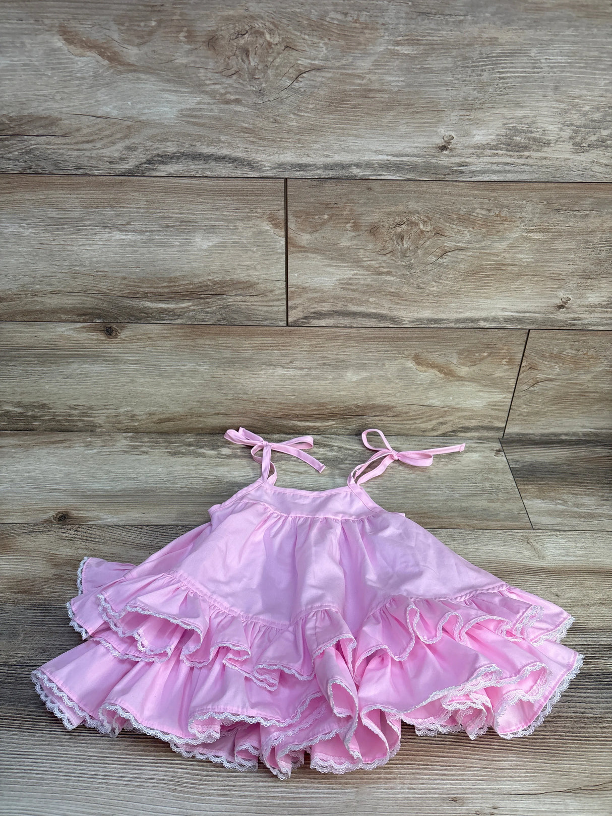 Nelly Madison Tiered Hannah Dress Pink sz 12m - Me n Mommy To Be