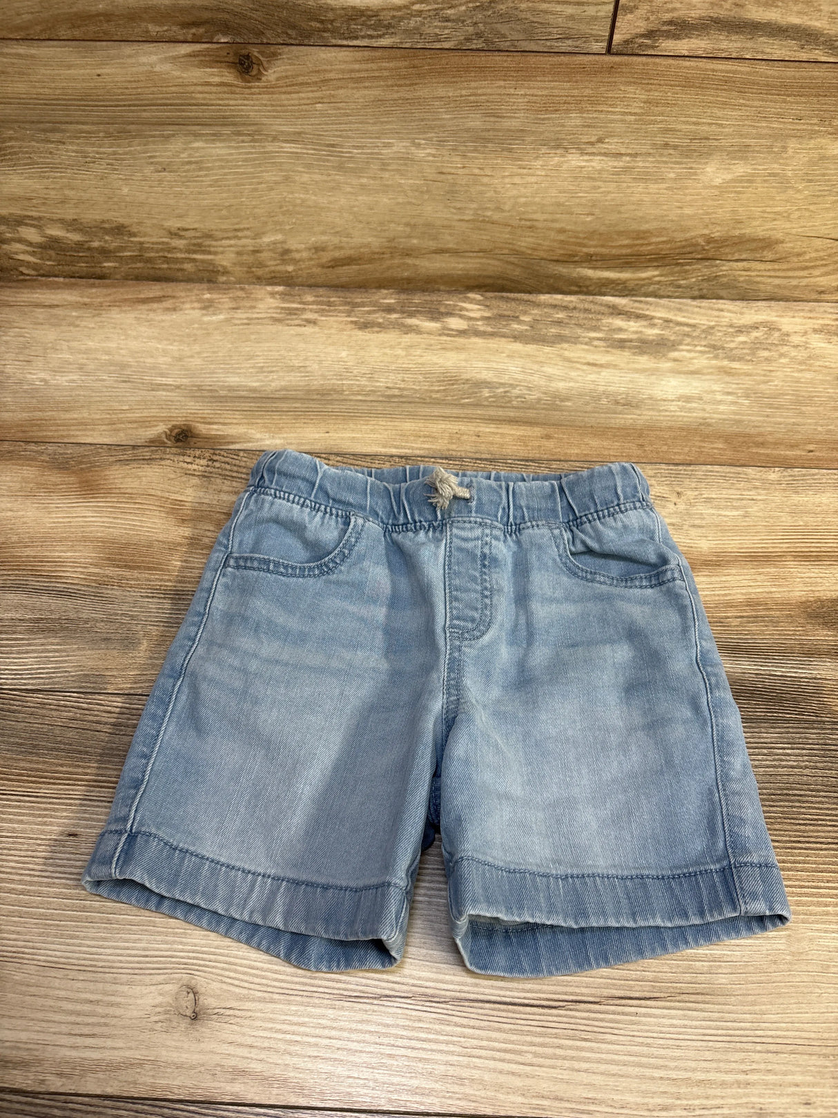 Jumping Beans Drawstring Denim Shorts Blue sz 4T