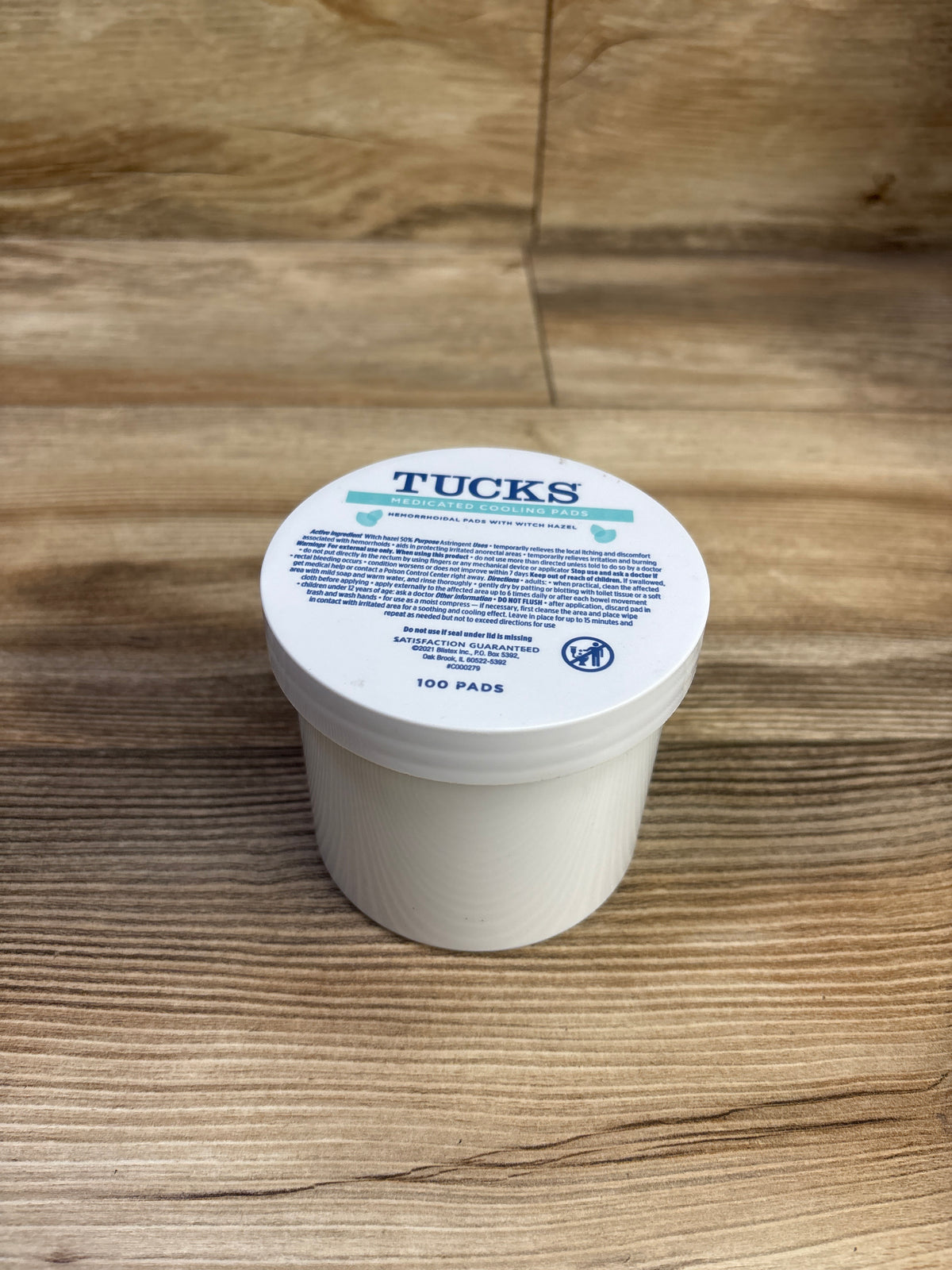 NEW Tucks Hemorrhoidal Medicated Cooling Pads 100ct