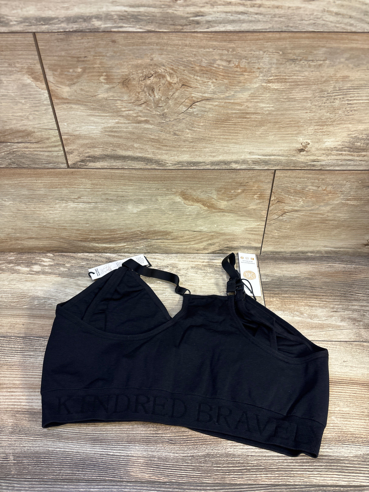 NEW Kindred Bravely Sublime Hands-Free Pumping & Nursing Sports Bra Black sz XL