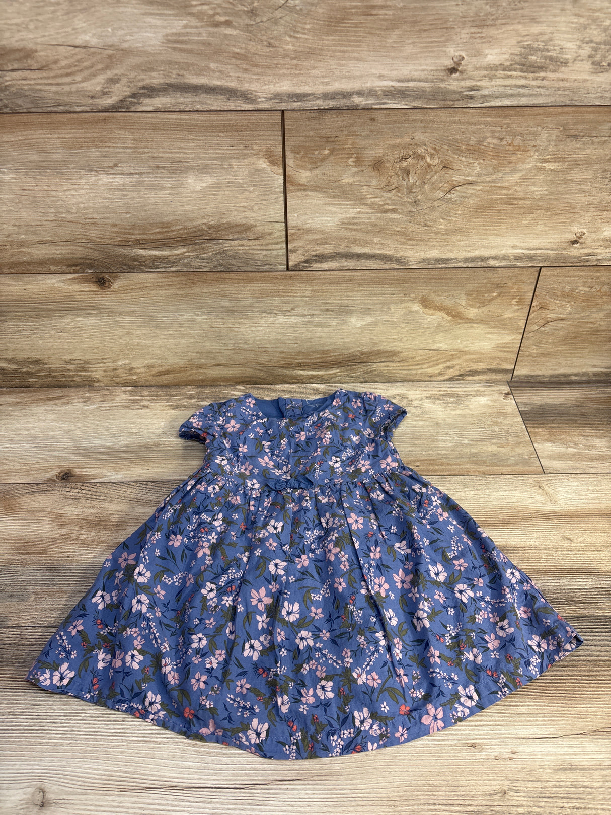 Oshkosh Floral Dress Blue sz 2T
