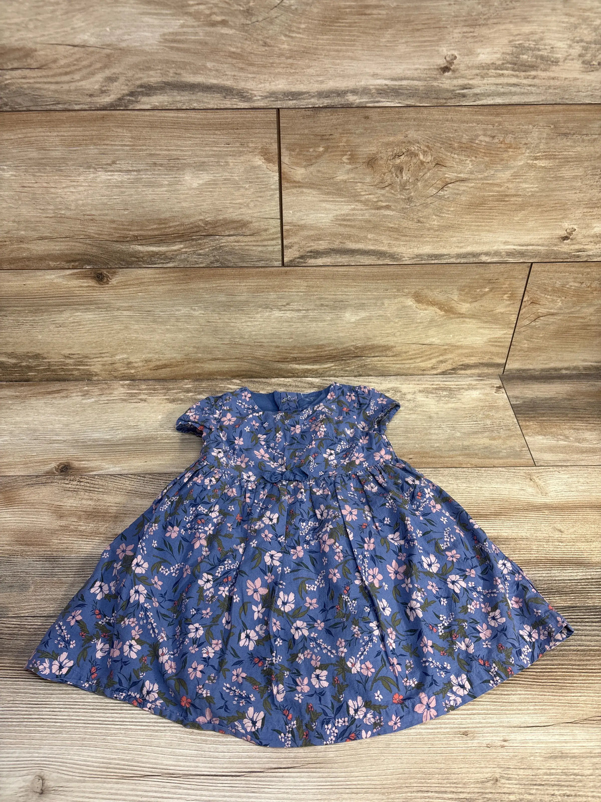 Oshkosh Floral Dress Blue sz 2T