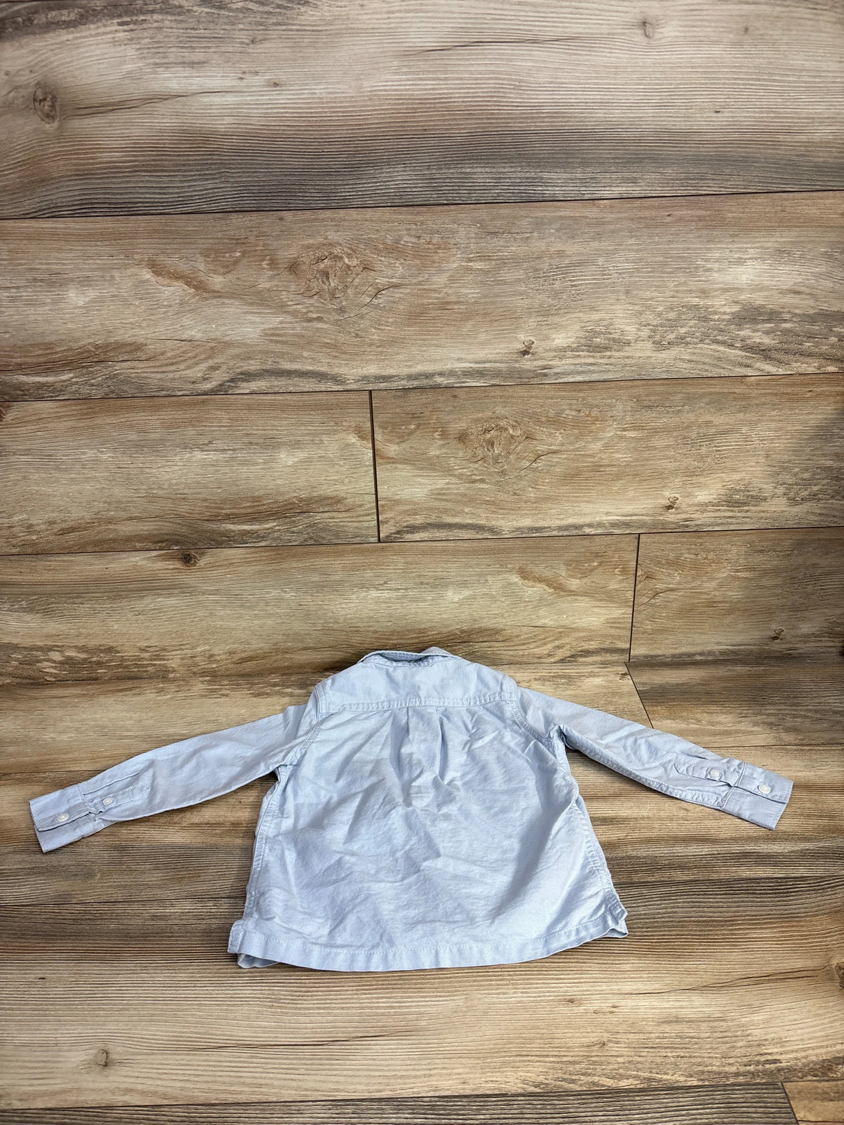 Baby Gap Paddington Embroidered Oxford Shirt Blue sz 4T