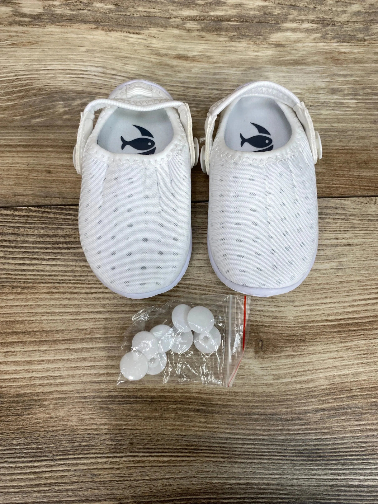 NEW Water Sport Sneakers White sz 6-12m - Me n Mommy To Be