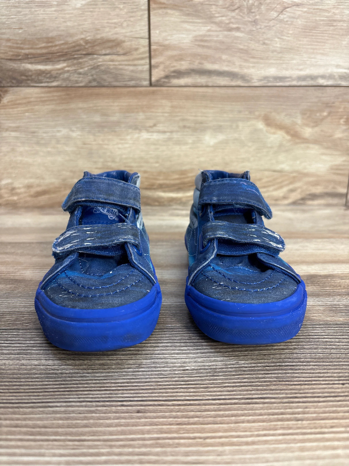 Vans Sk8-Mid Reissue V Discovery Shark Week, Blue sz 13c