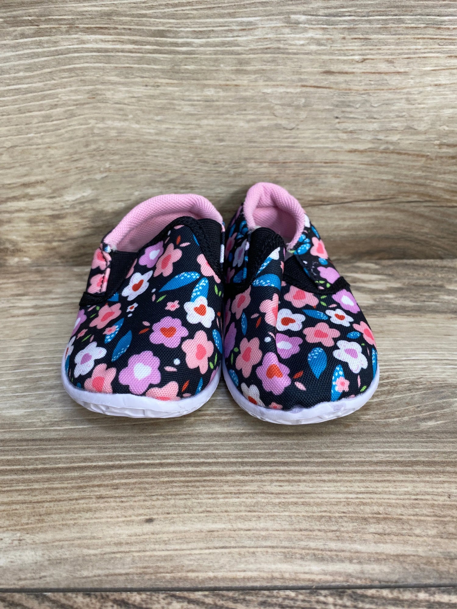 FEETCITY Slip On First Walking Shoes Flowers sz 6-12m - Me n Mommy To Be