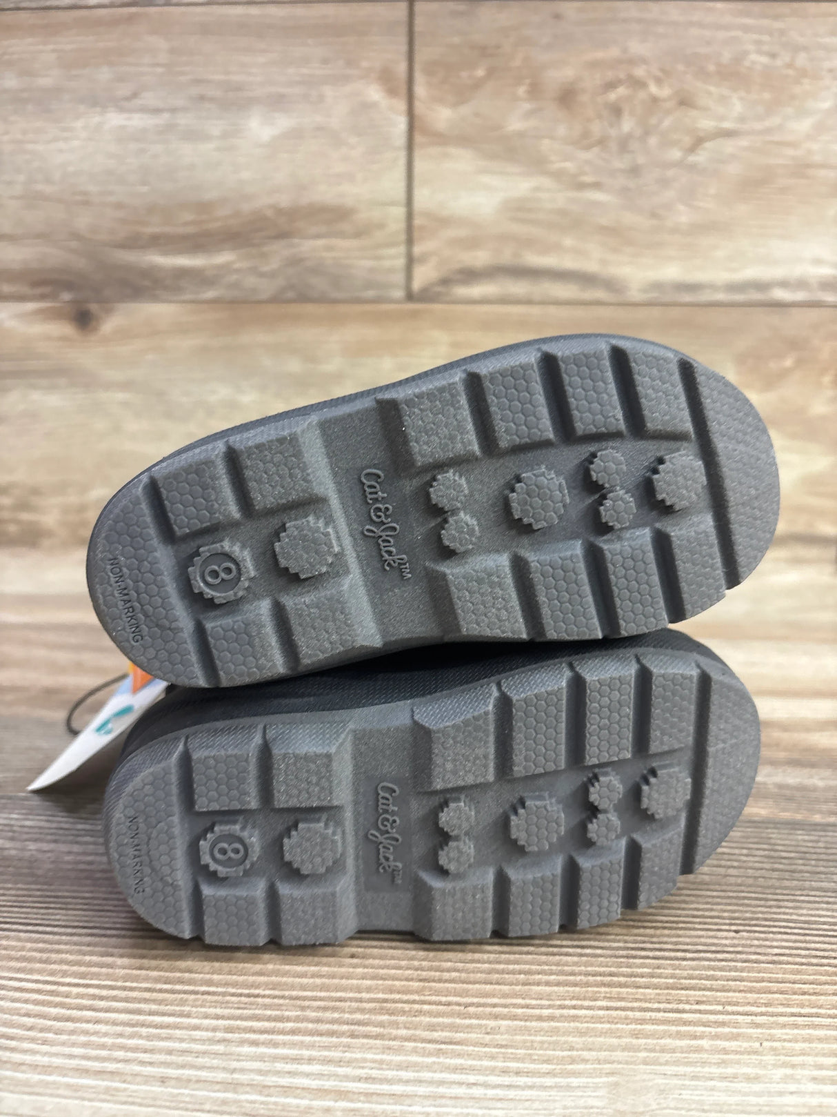 NEW Cat & Jack Lenny Winter Snow Boots Black sz 8c