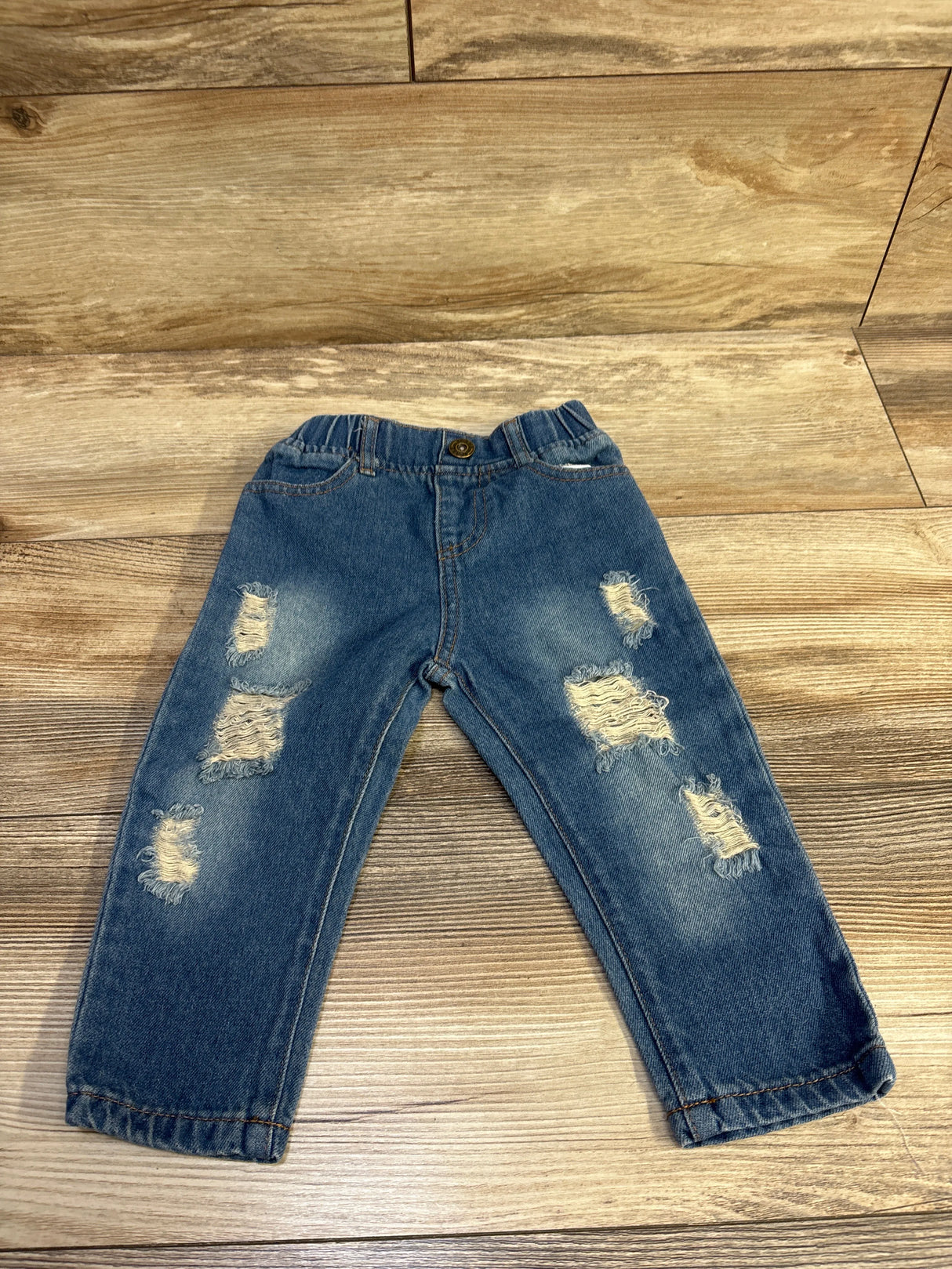 Distressed Jeans Blue sz 12-18m