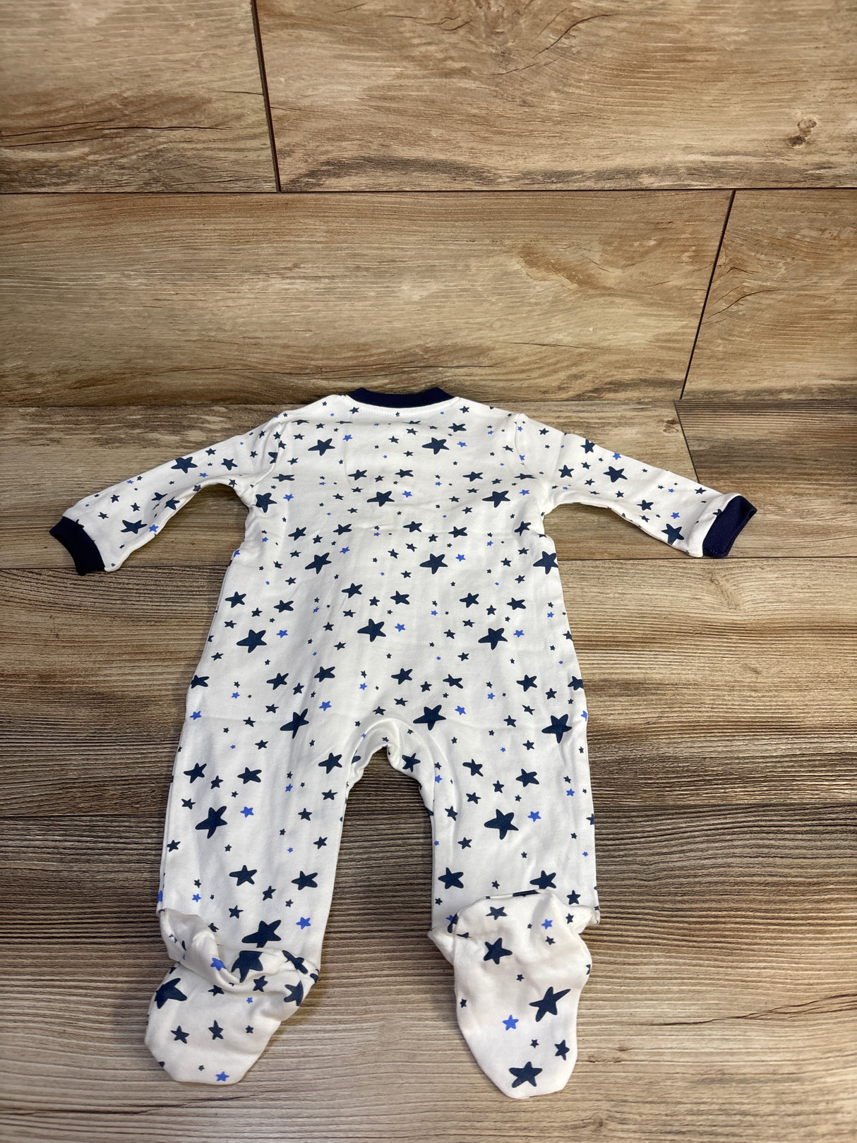 MAMIMAKA Star Print Sleeper White sz 3m