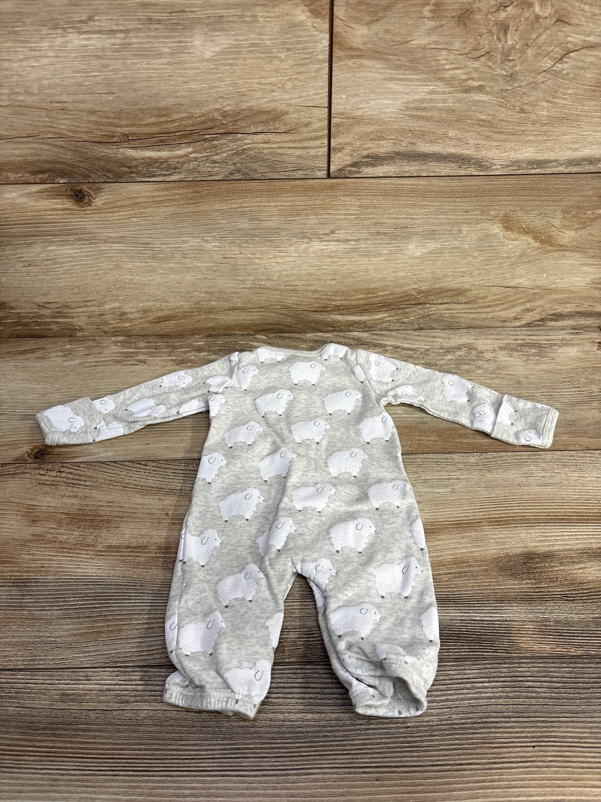 Carter's Sheep Coverall Grey sz Newborn