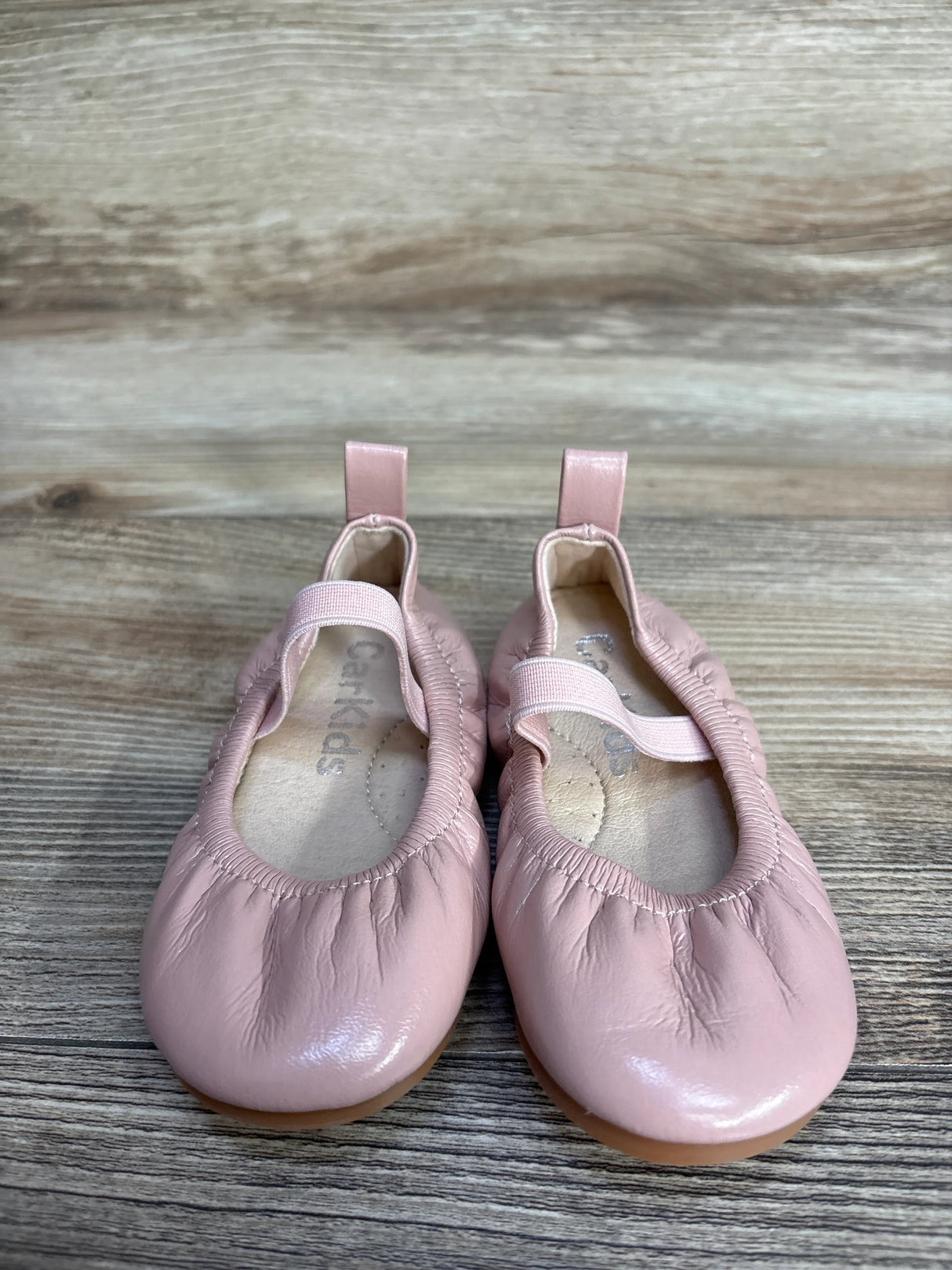 Car Kids Ballet Flats Pink sz 6/7c