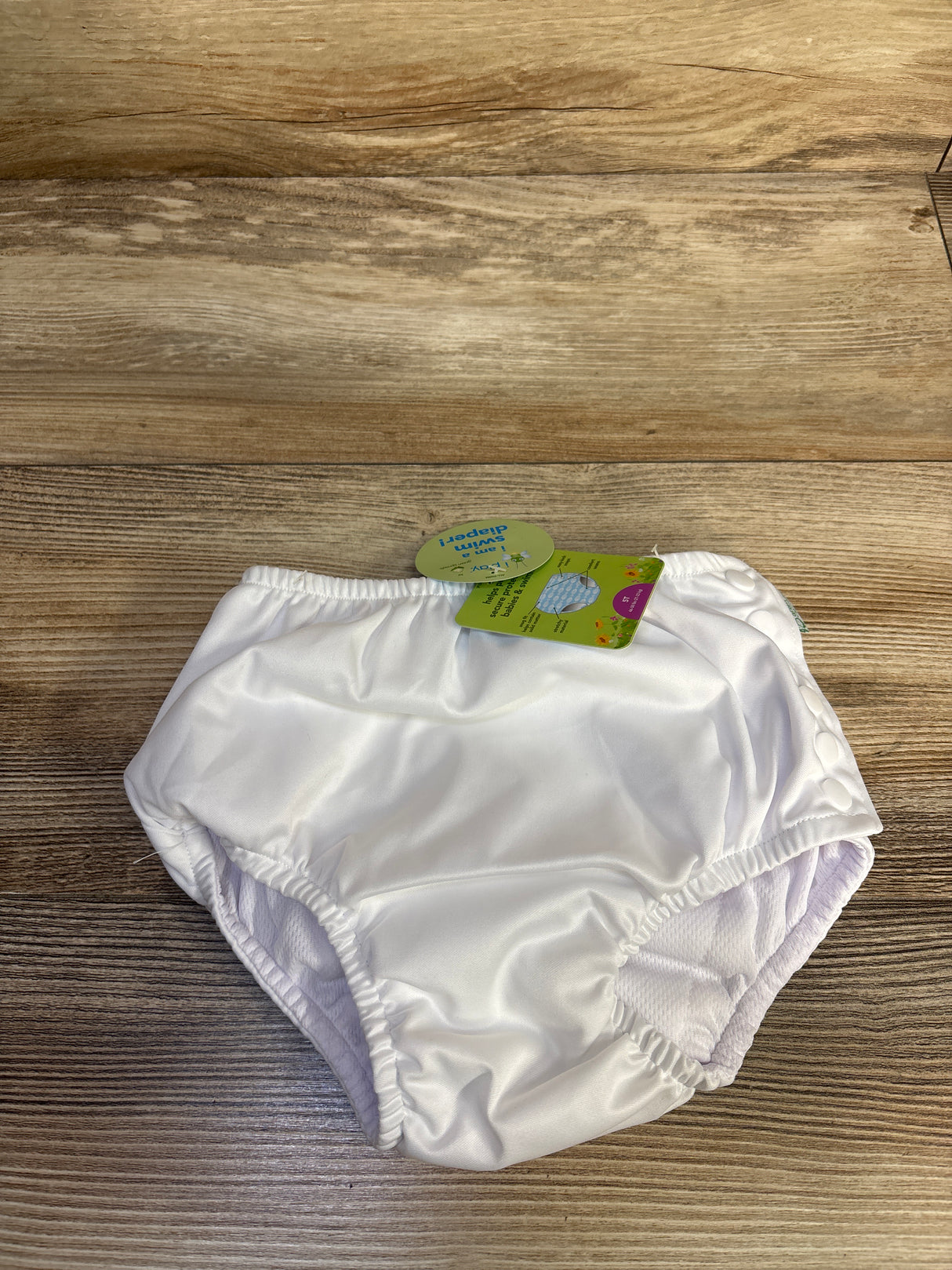 NEW Green Spouts Swim Diaper White sz 5T