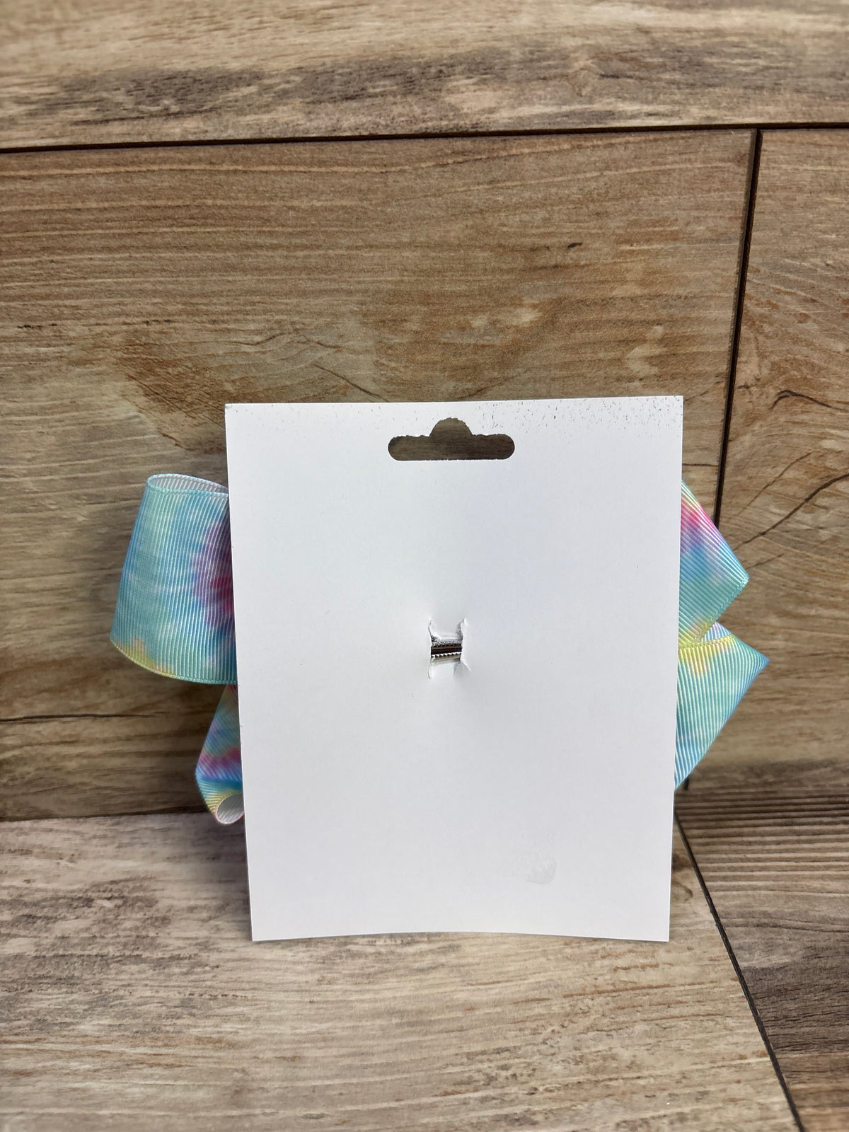 NEW Large Pastel Tie-Dye Hair Bow