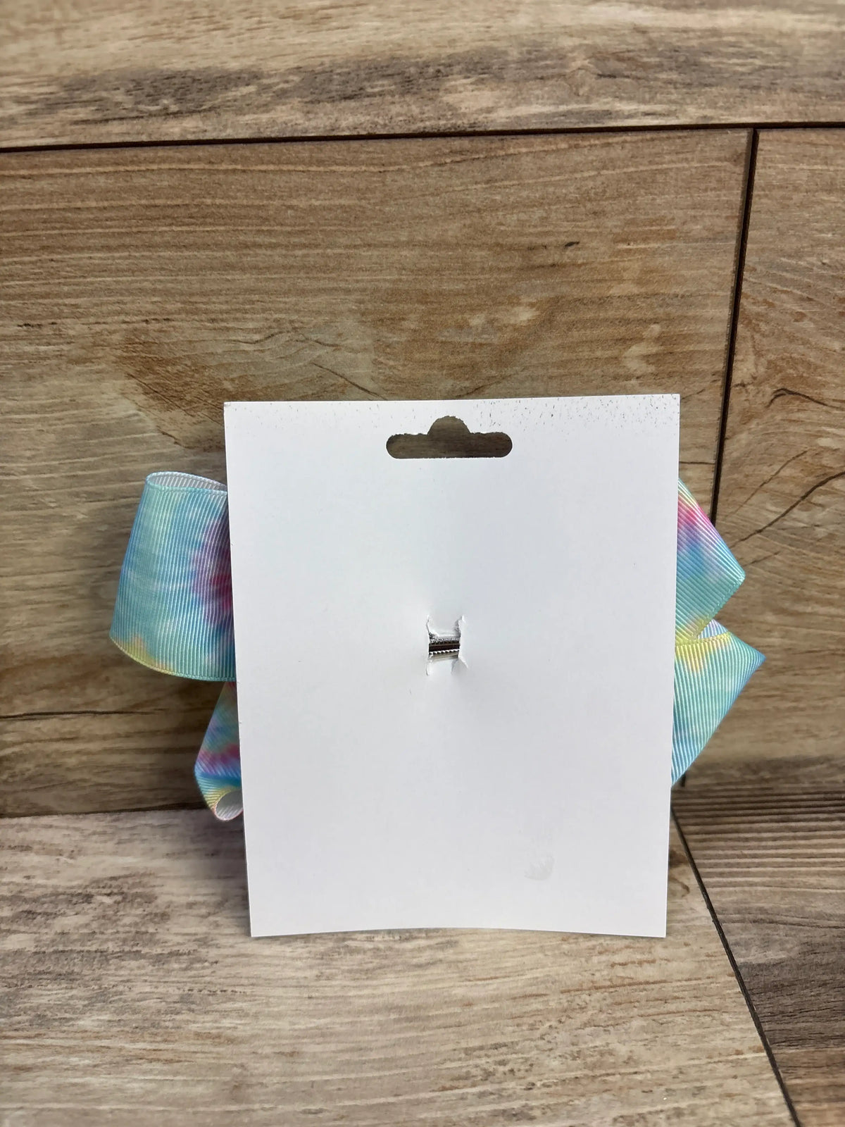NEW Large Pastel Tie-Dye Hair Bow
