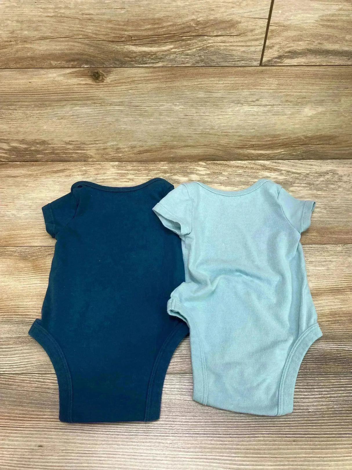 2pk Latin America Bodysuits Blue sz 0-3m - Me n Mommy To Be
