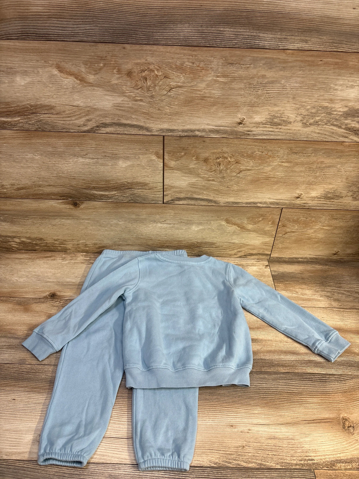 Hot Wheels 2pc Pullover Sweatshirt & Joggers Set Blue sz 4T