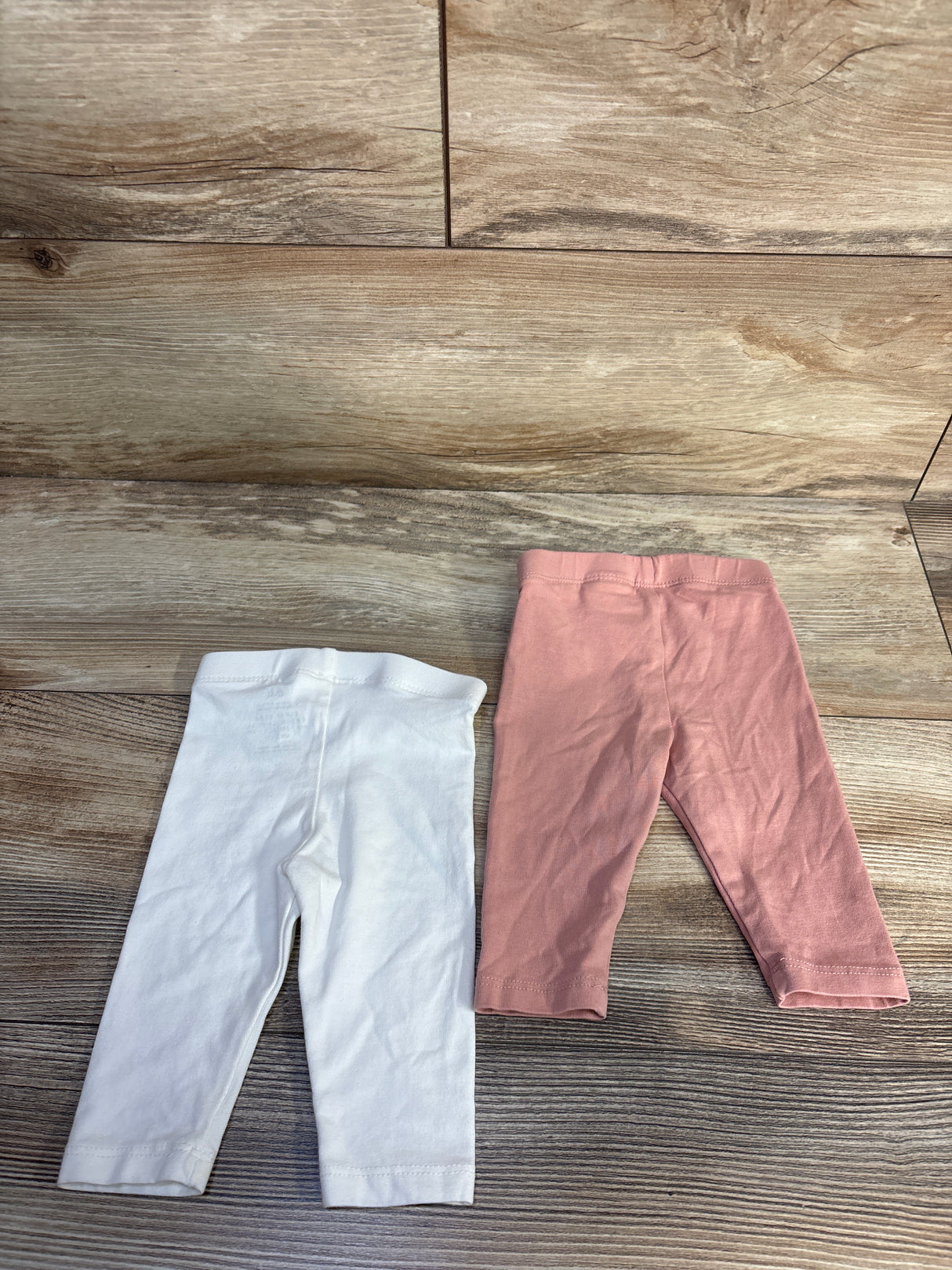 H&M Organic 2pk Pants Pink sz Newborn