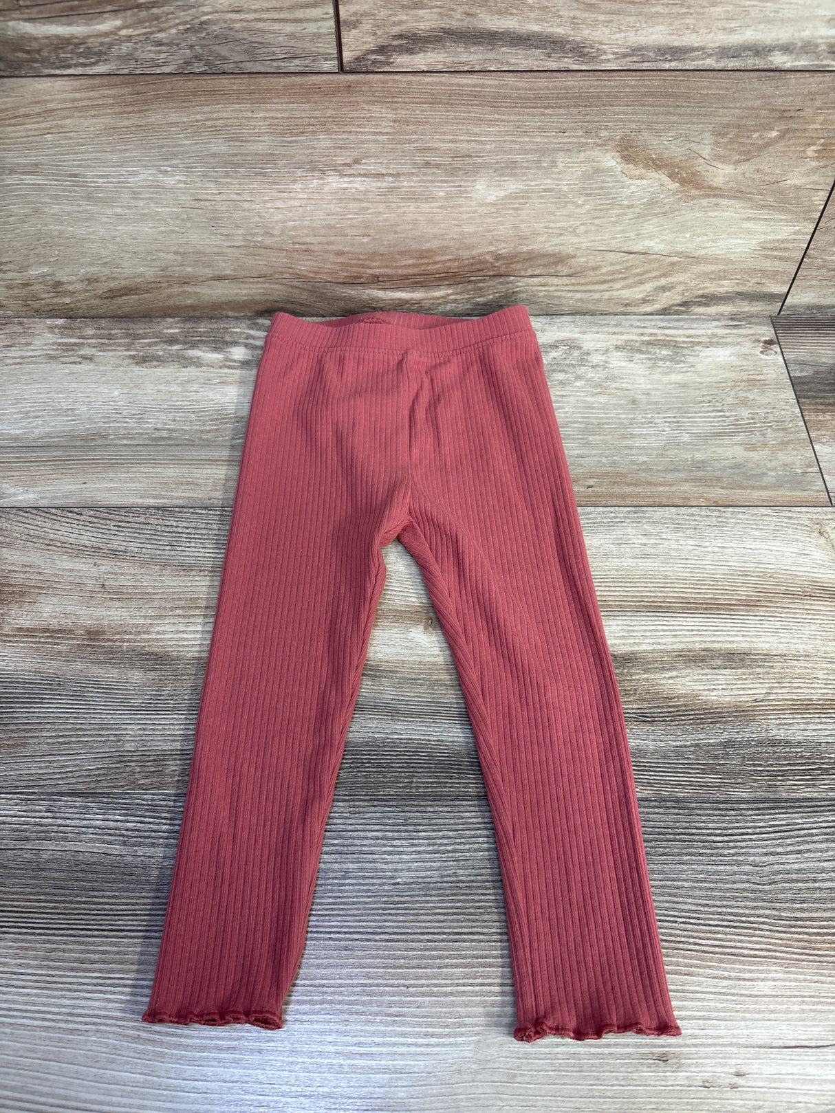 Old Navy Ribbed Leggings Red sz 2T