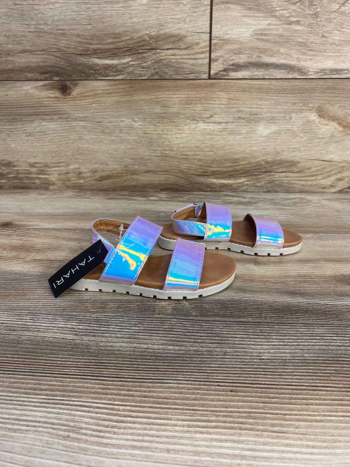 NEW Tahari Iridescent Sandals sz 8c - Me n Mommy To Be