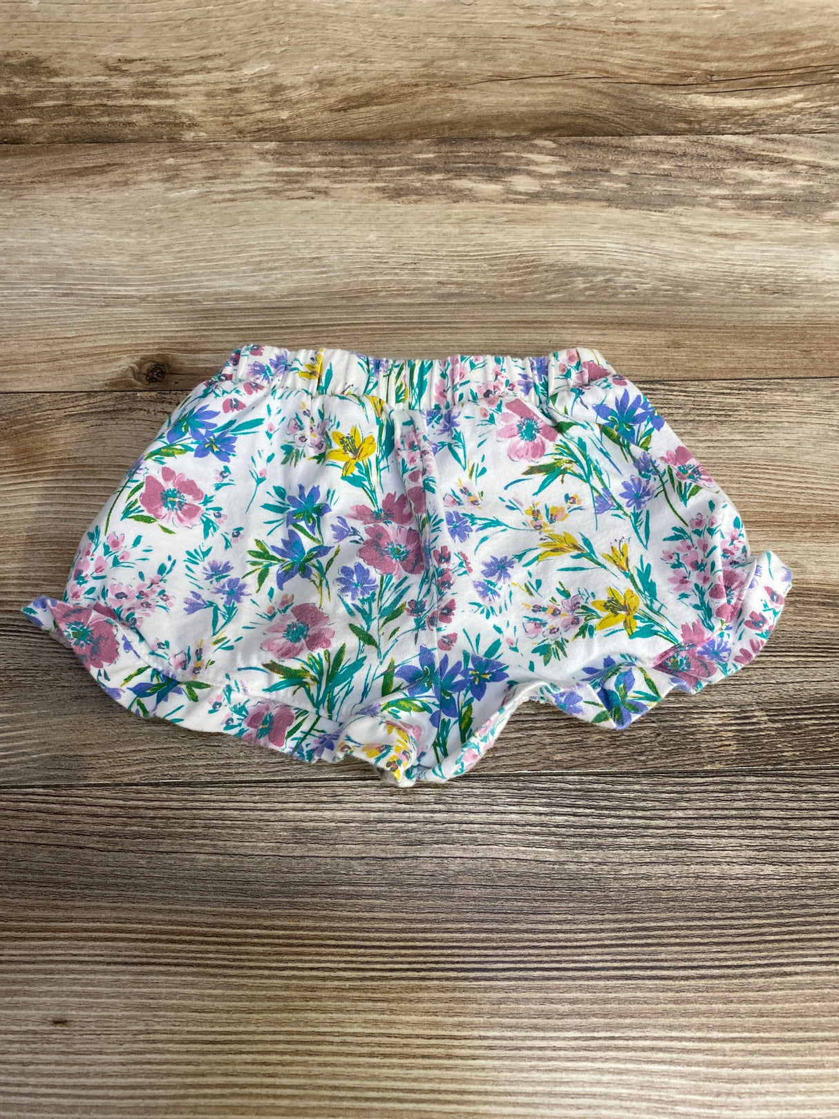 Baby Gap Floral Shorts White sz 6-12m - Me n Mommy To Be