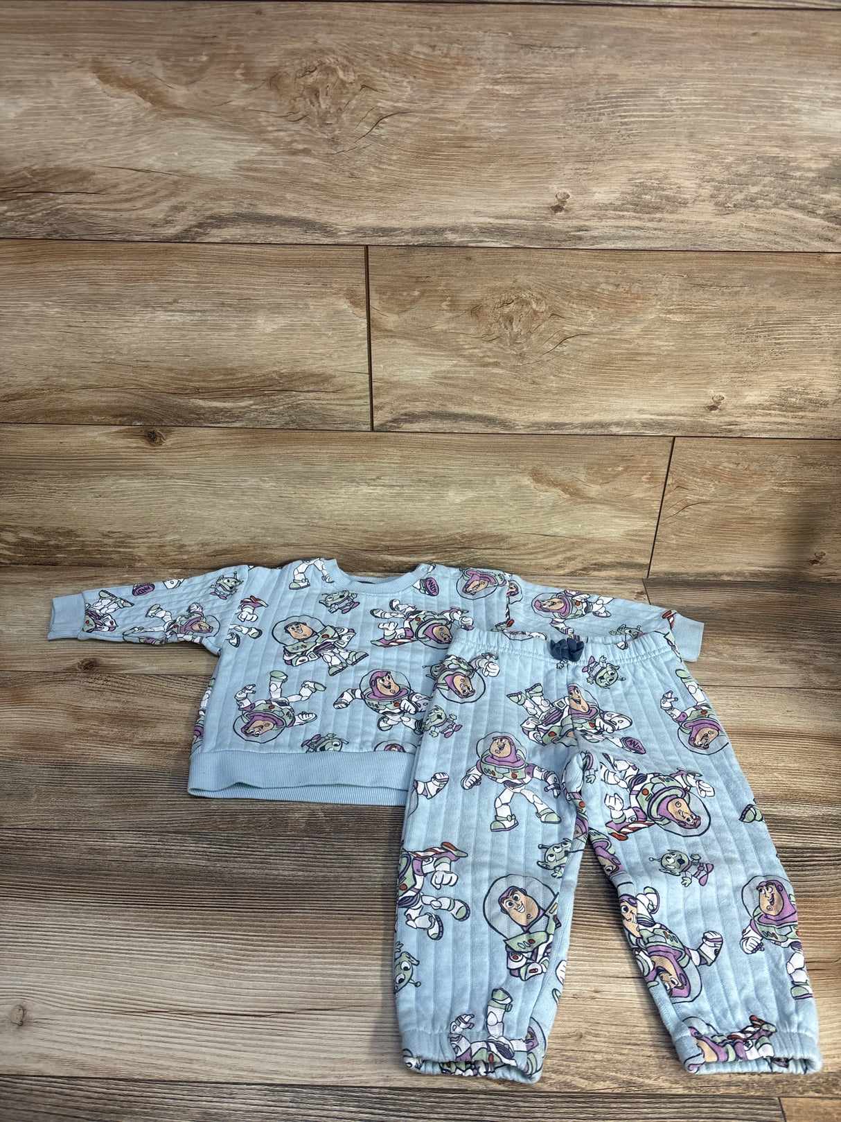Disney Baby 2pc Toy Story Sweatshirt & Joggers Set Blue sz 18m