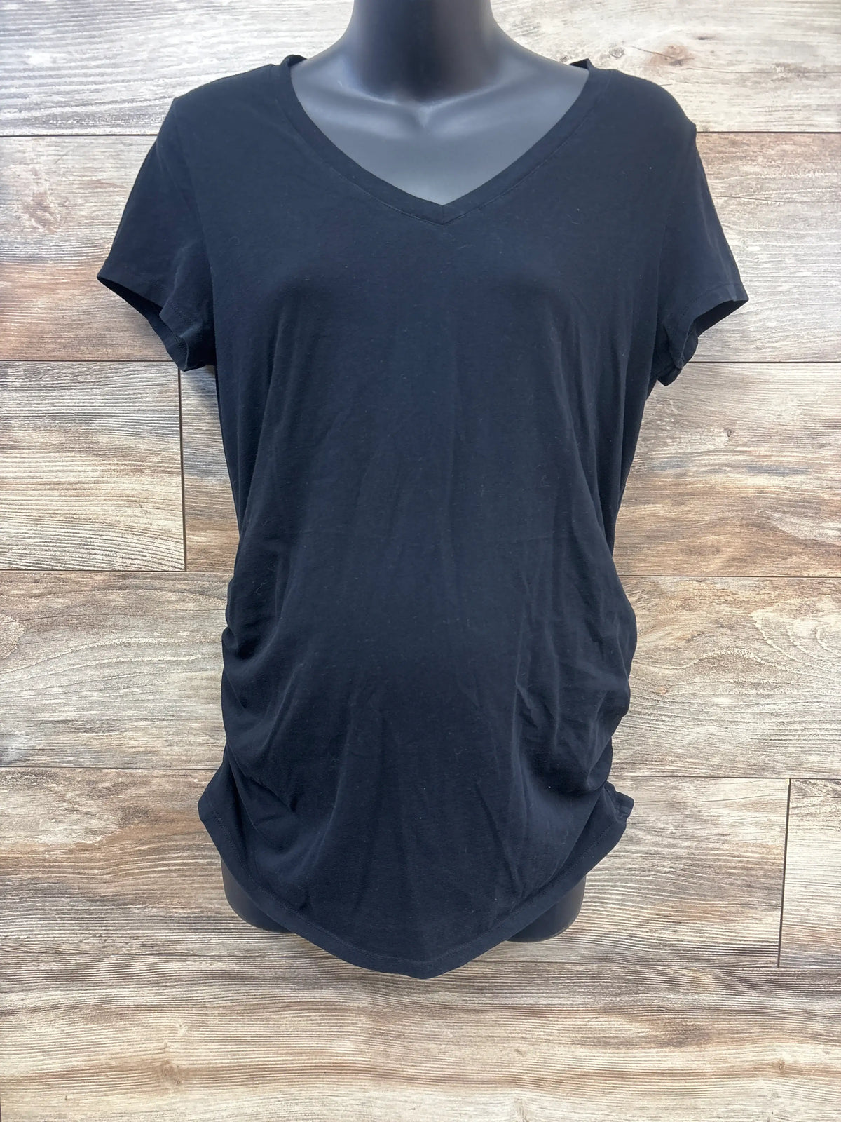 Old Navy Maternity Fitted Shirt Black sz Large