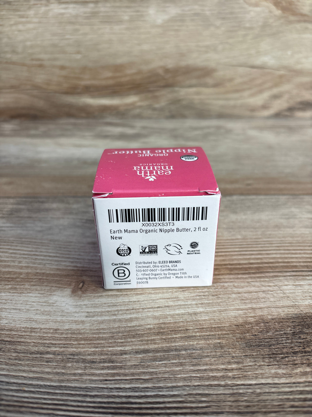 NEW Earth Mama Organic Nipple Butter 2oz