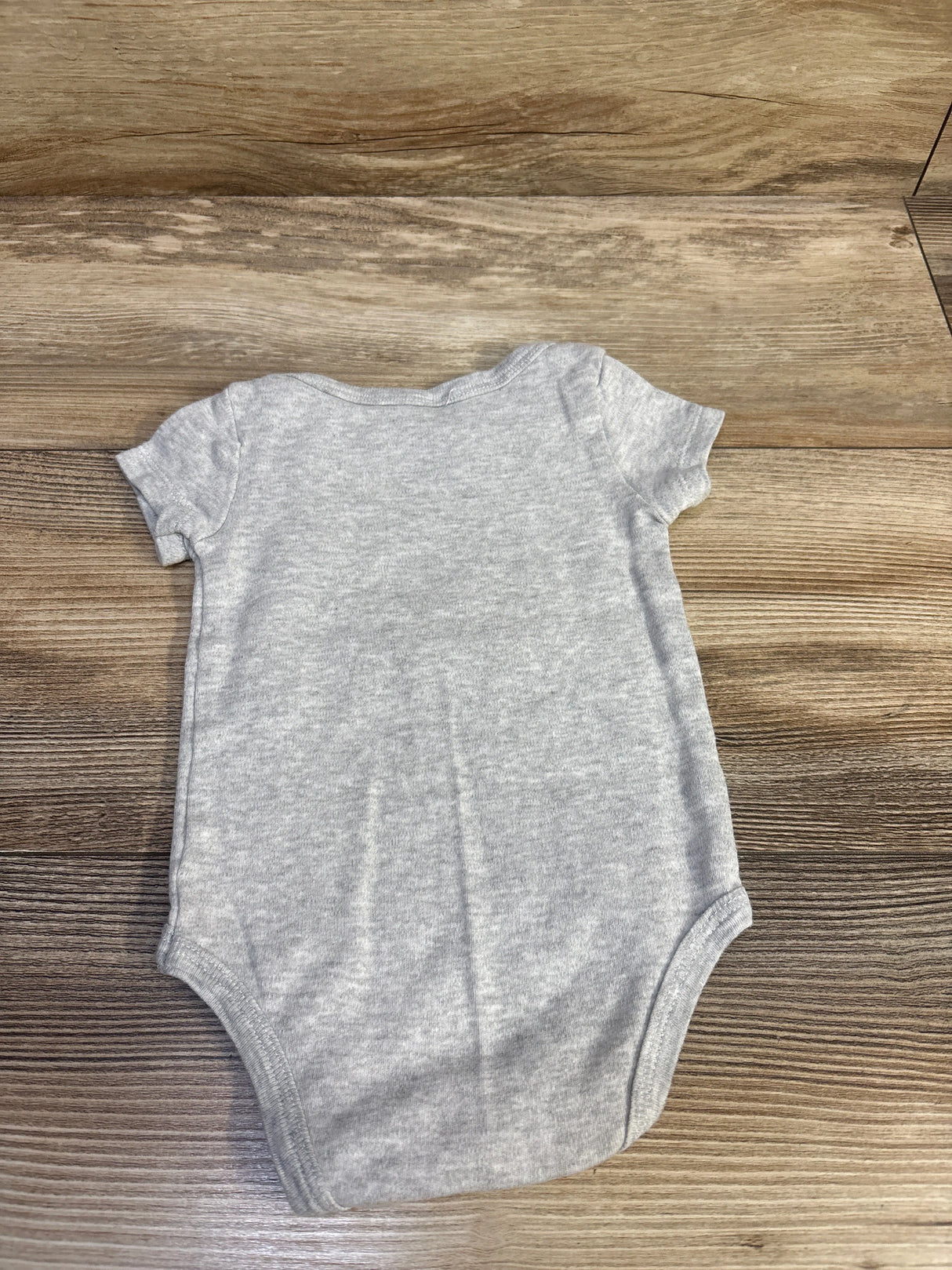 Babi Essentials 'This Actually Is My First Rodeo' Bodysuit Grey sz 6m