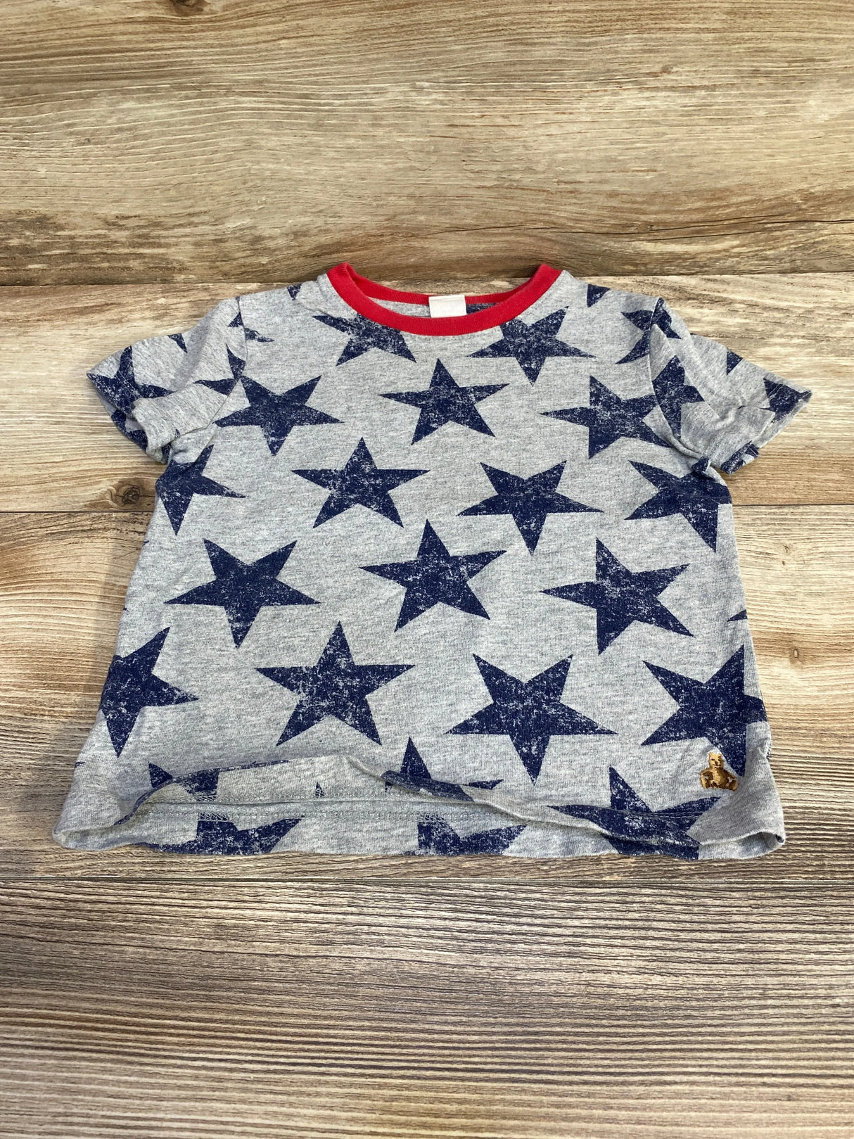 Baby Gap Star Print Shirt Grey sz 2T - Me n Mommy To Be