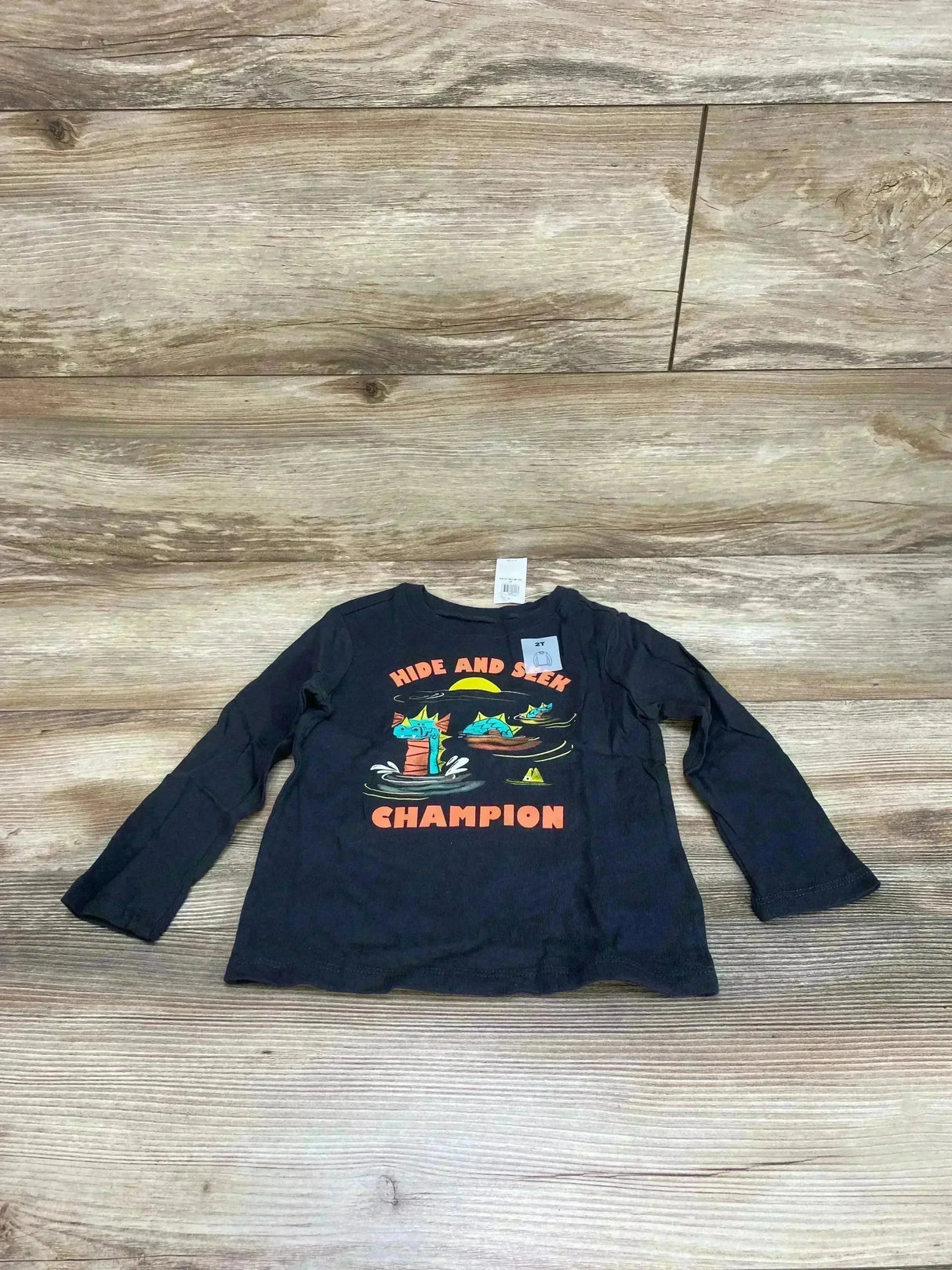 NEW Old Navy Hide And Seek Champion Grey Shirt sz 2T - Me n Mommy To Be