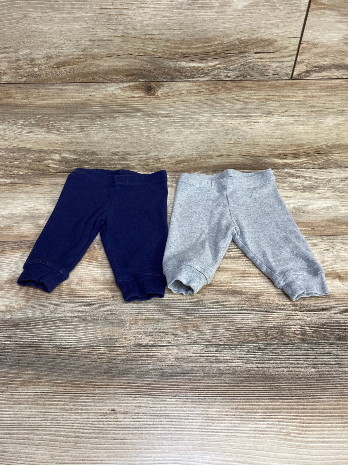 2pk Pants Navy/Gray sz 0-3m - Me n Mommy To Be
