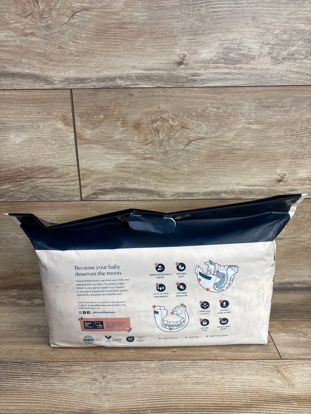 NEW Millie Moon Luxury Diapers Size 1 32ct.