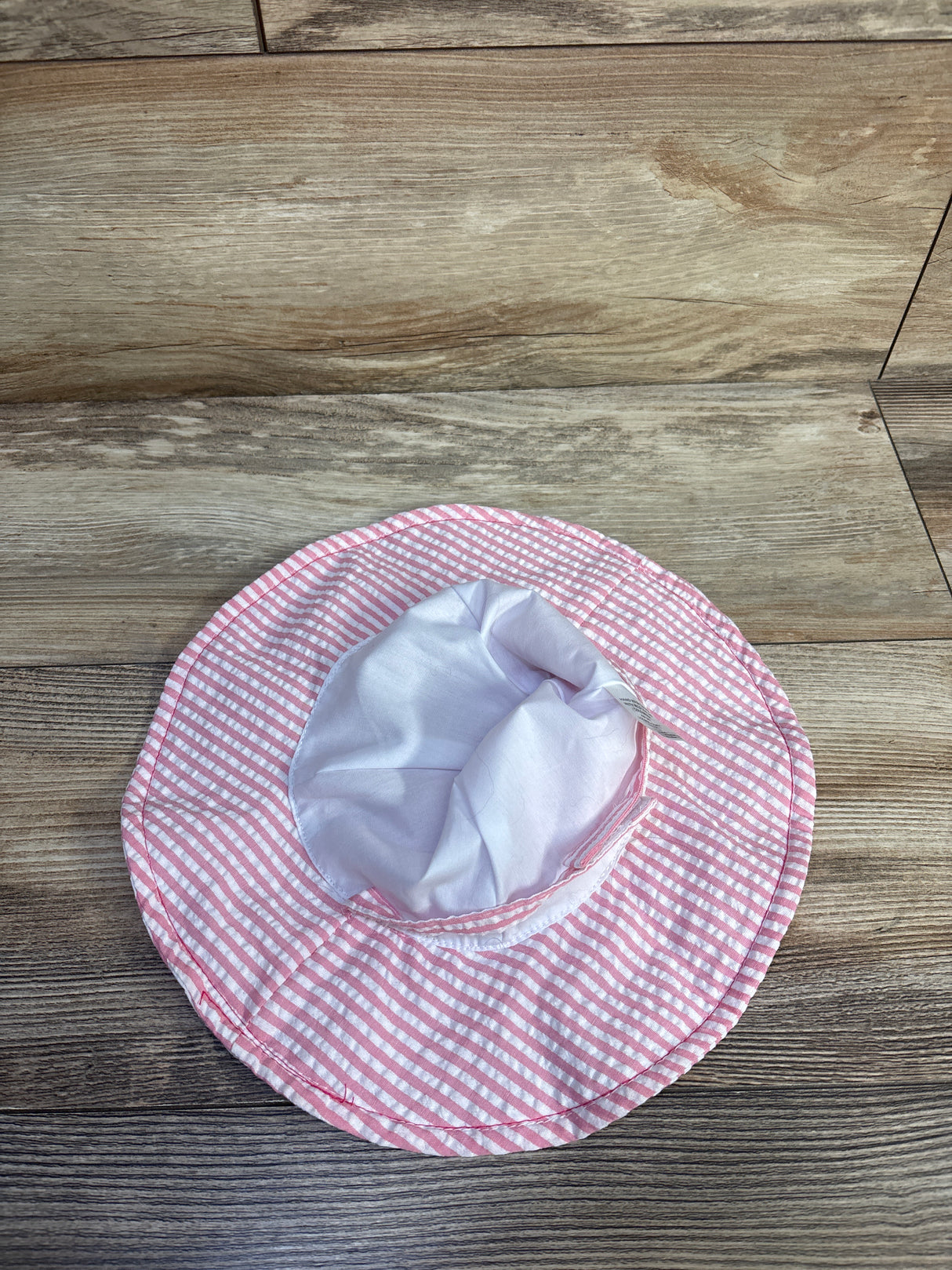 Baby Essentials Flamingo Striped Bucker Hat Pink sz 0-12m