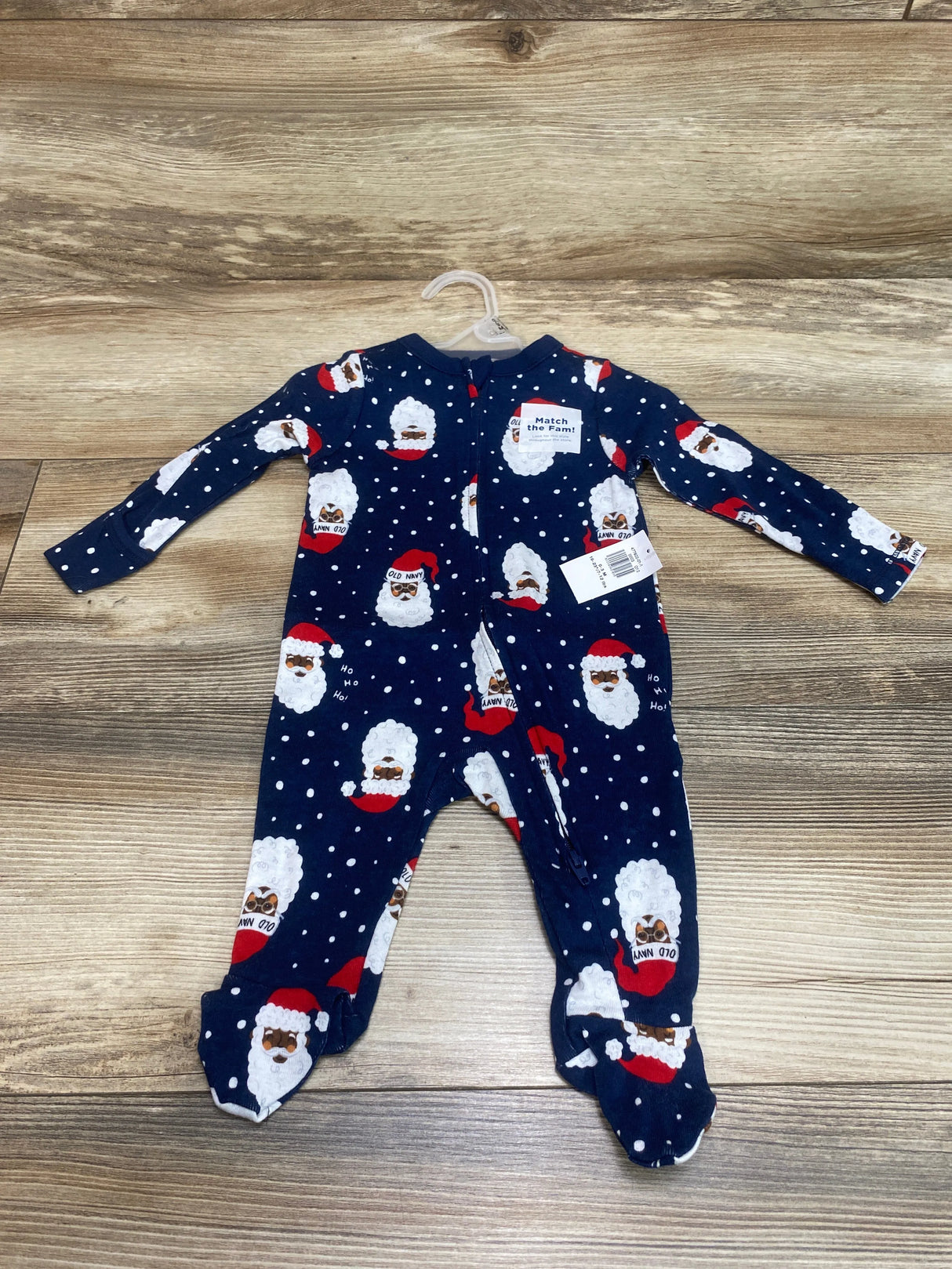 NEW Old Navy Santa Sleeper Navy sz 0-3m - Me n Mommy To Be