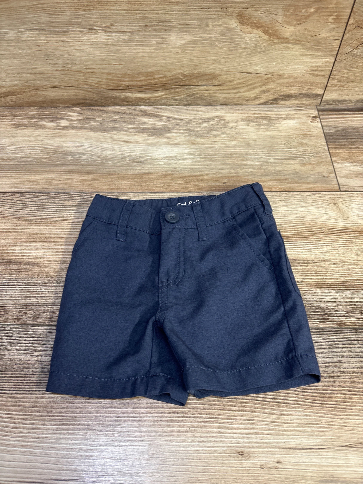 Cat & Jack Quick Dry Chino Shorts Navy sz 12m