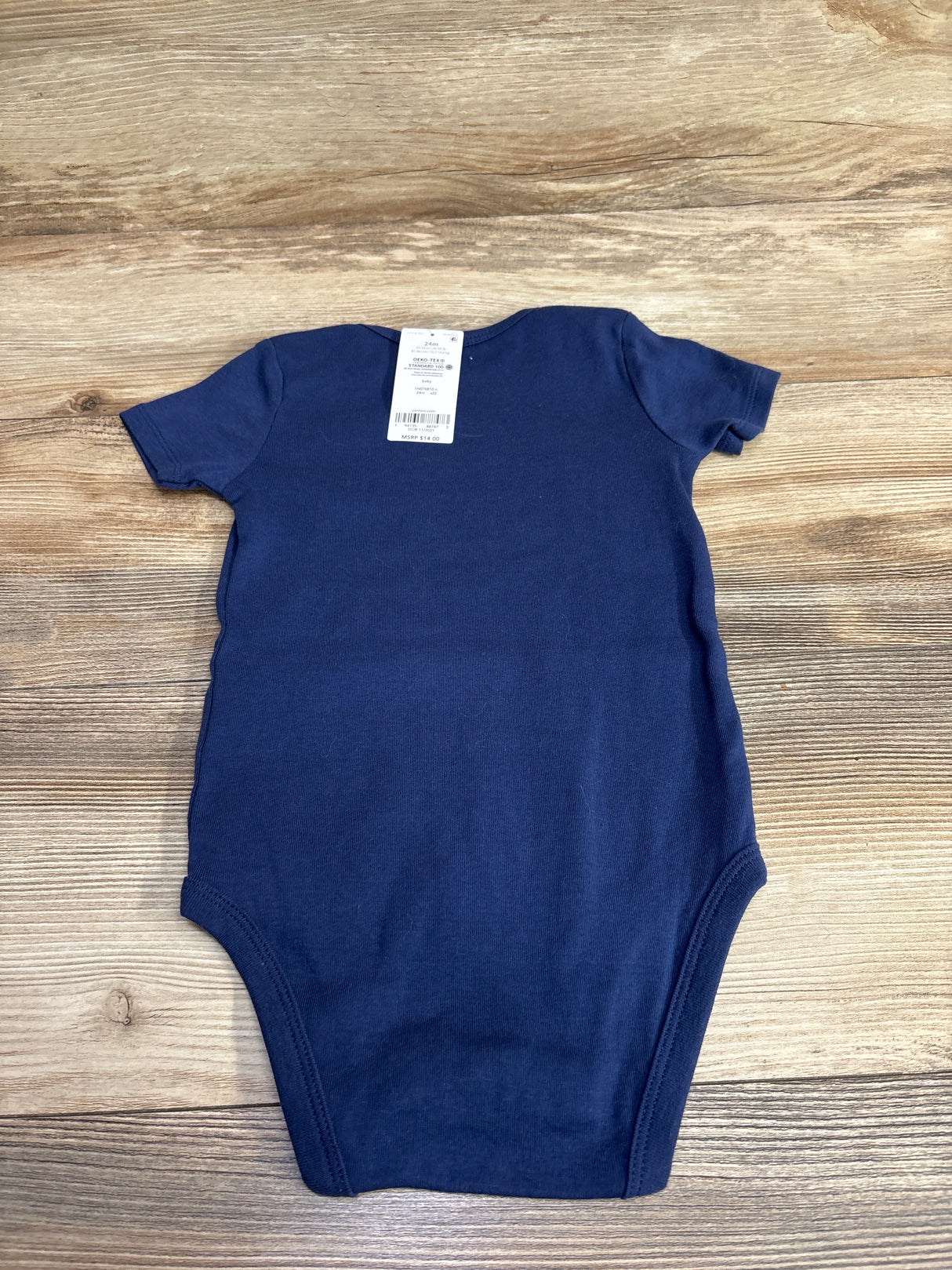 NEW Carter's Daddy & I Make A Great Team Bodysuit Navy sz 24m