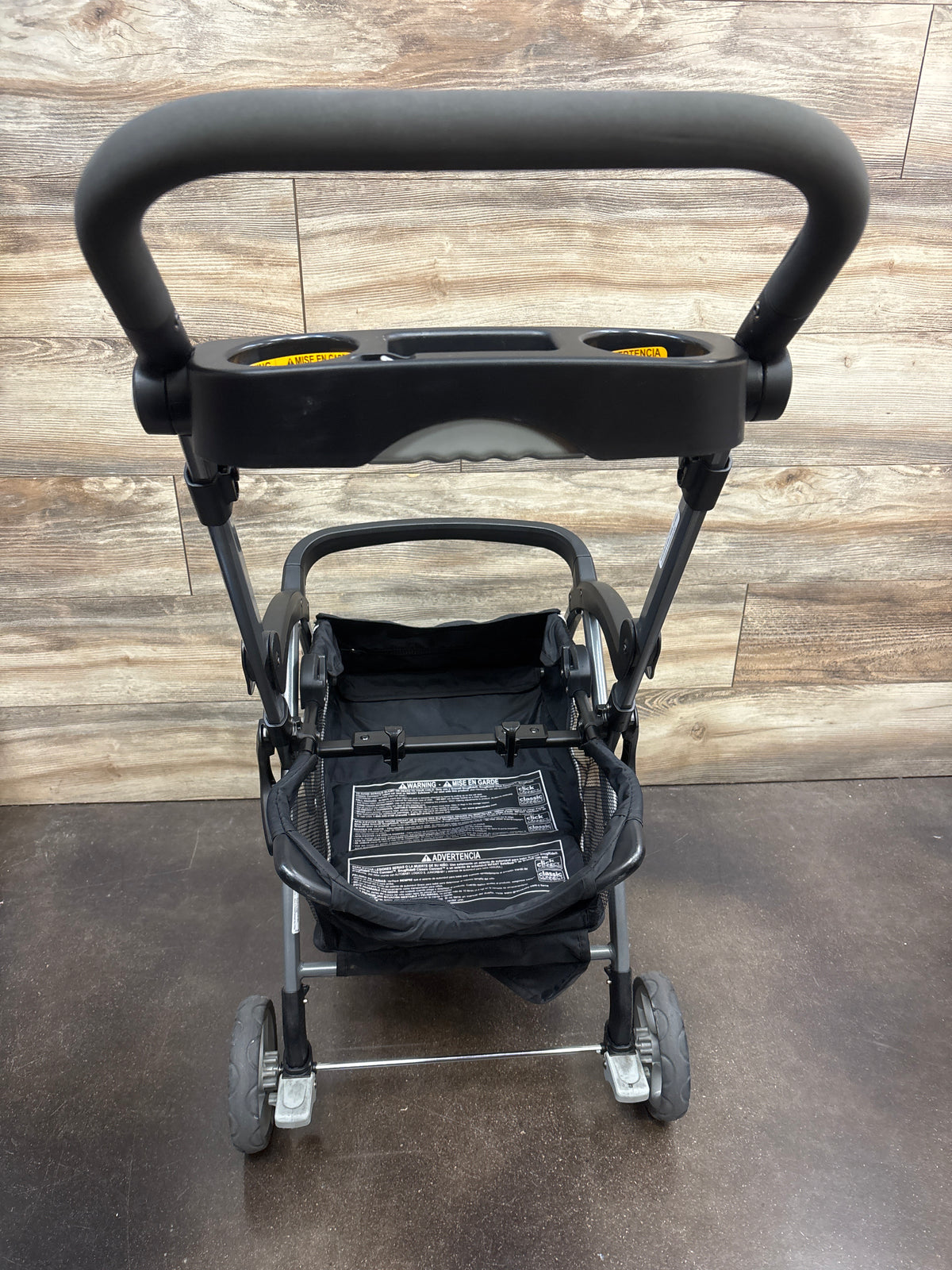 Graco SnugRider Elite Infant Car Seat Frame Stroller - Black