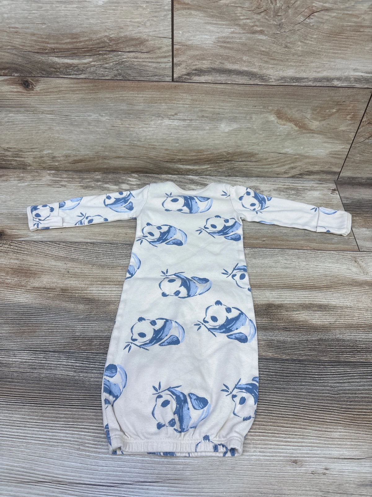 Carter's Panda Sleep Gown Ivory sz Newborn