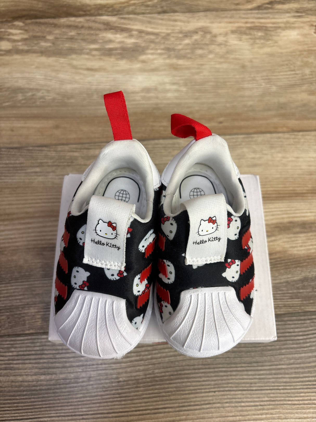 Adidas X Hello Kitty Superstar 360 I Sneakers Black sz 4c