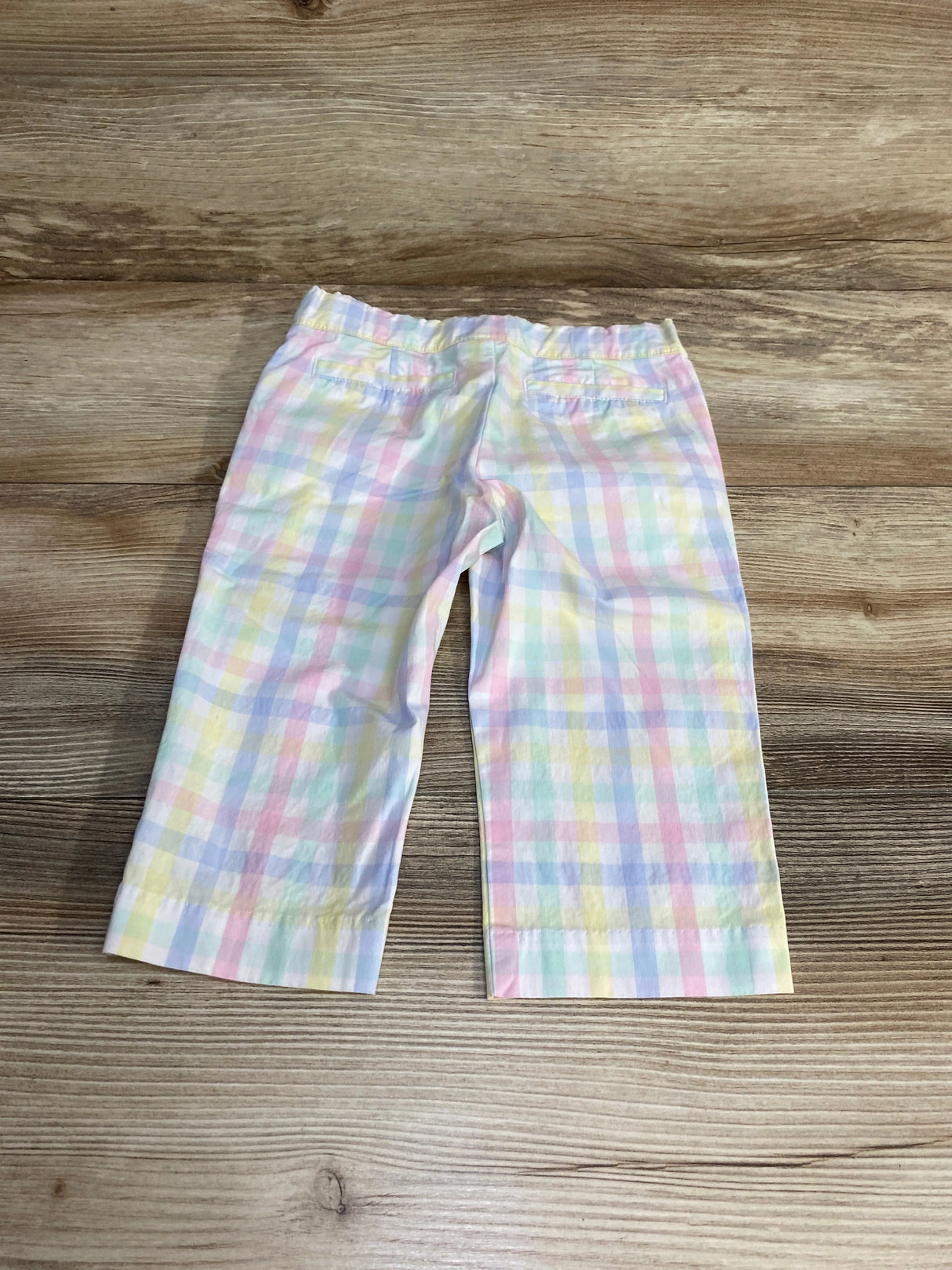 Janie and Jack Gingham Pant White sz 2T - Me n Mommy To Be