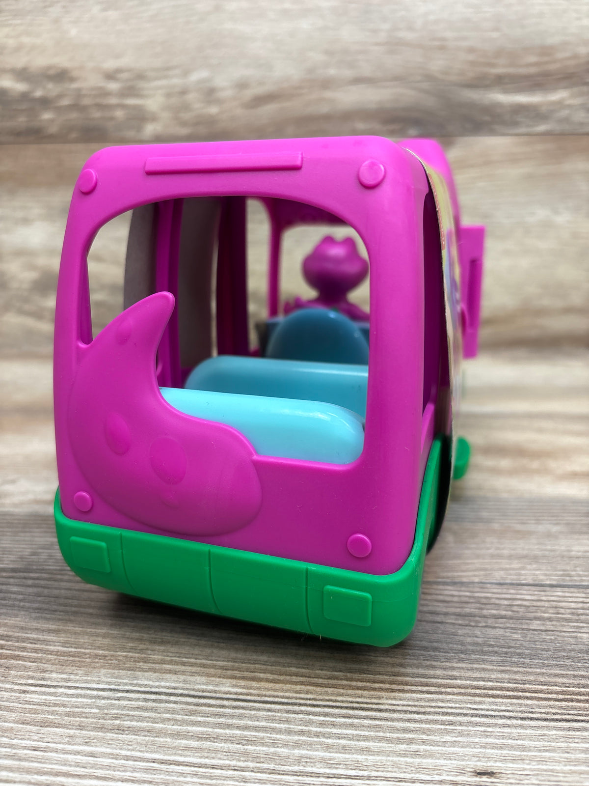 NEW Fisher Price Barney's World Adventure Bus & Figure Playset