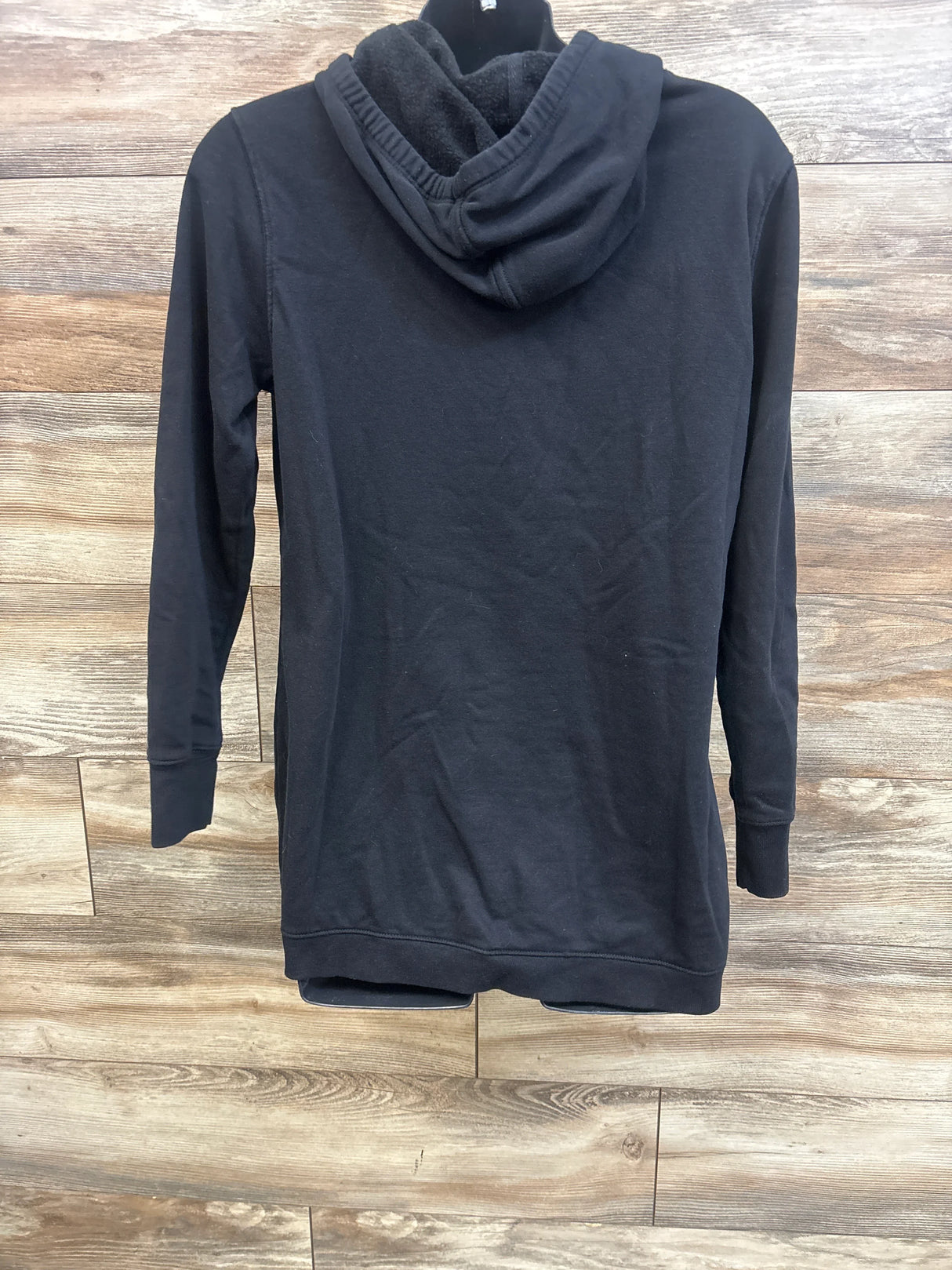 Old Navy Maternity Cross-Front Nursing Pullover Hoodie Black sz Medium