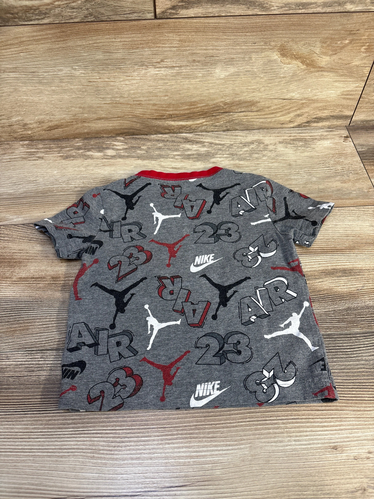 Jordan Logo Shirt Grey sz 2T - Me n Mommy To Be