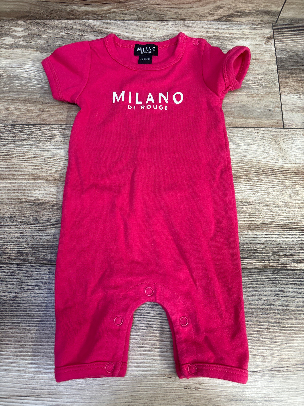 Milano Di Rouge Jumpsuit Hot Pink sz 3-6m