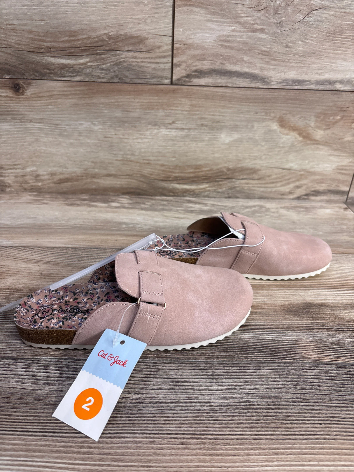 NEW Cat & Jack Perry Clogs in Blush sz 2Y