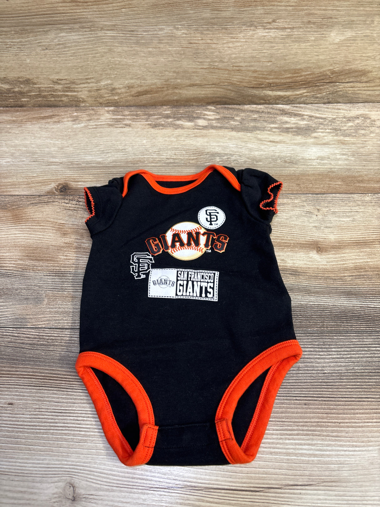 Genuine Merchandise San Francisco Giants Bodysuit Black sz 3/6m