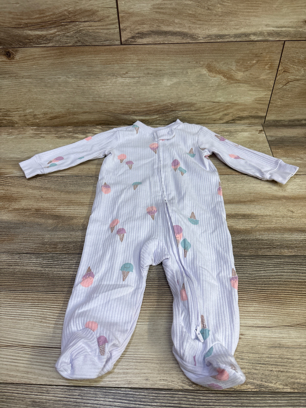 Carter's Ribbed Sleeper Purple sz 6m