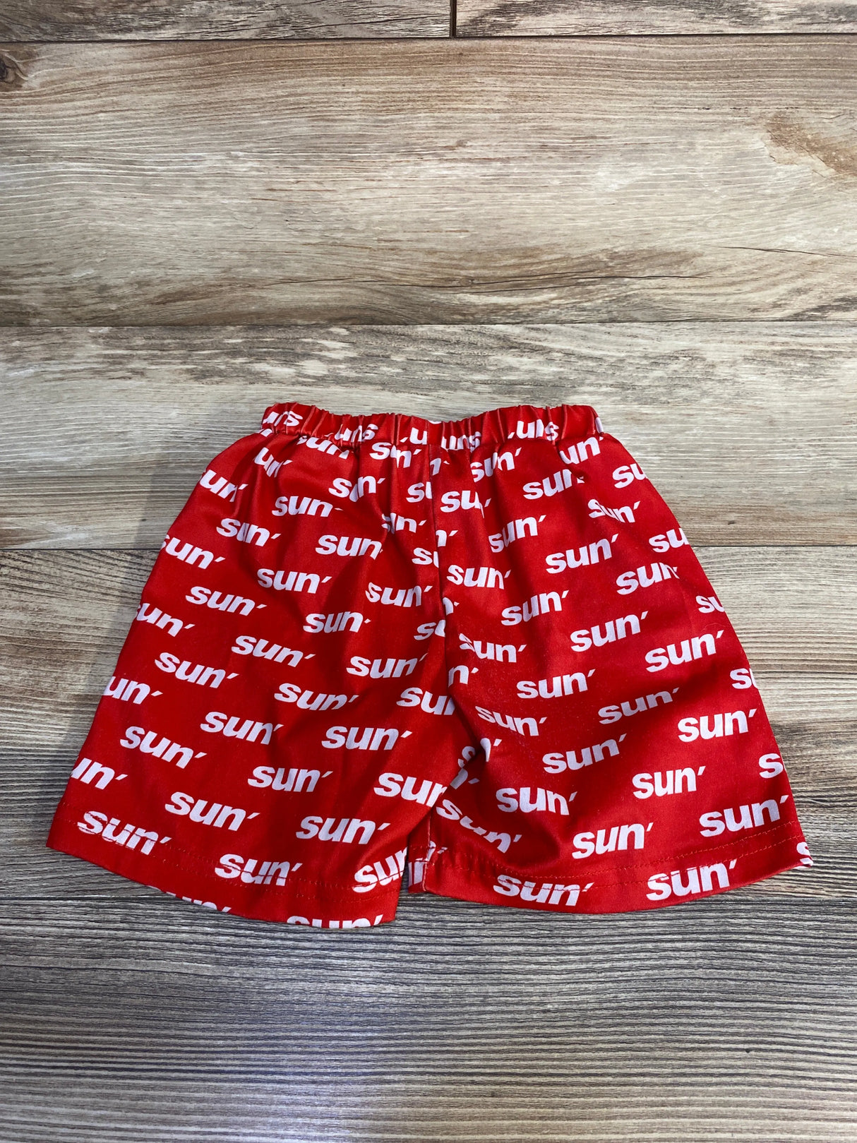 Shein Sun Shorts Red sz 18-24m - Me n Mommy To Be