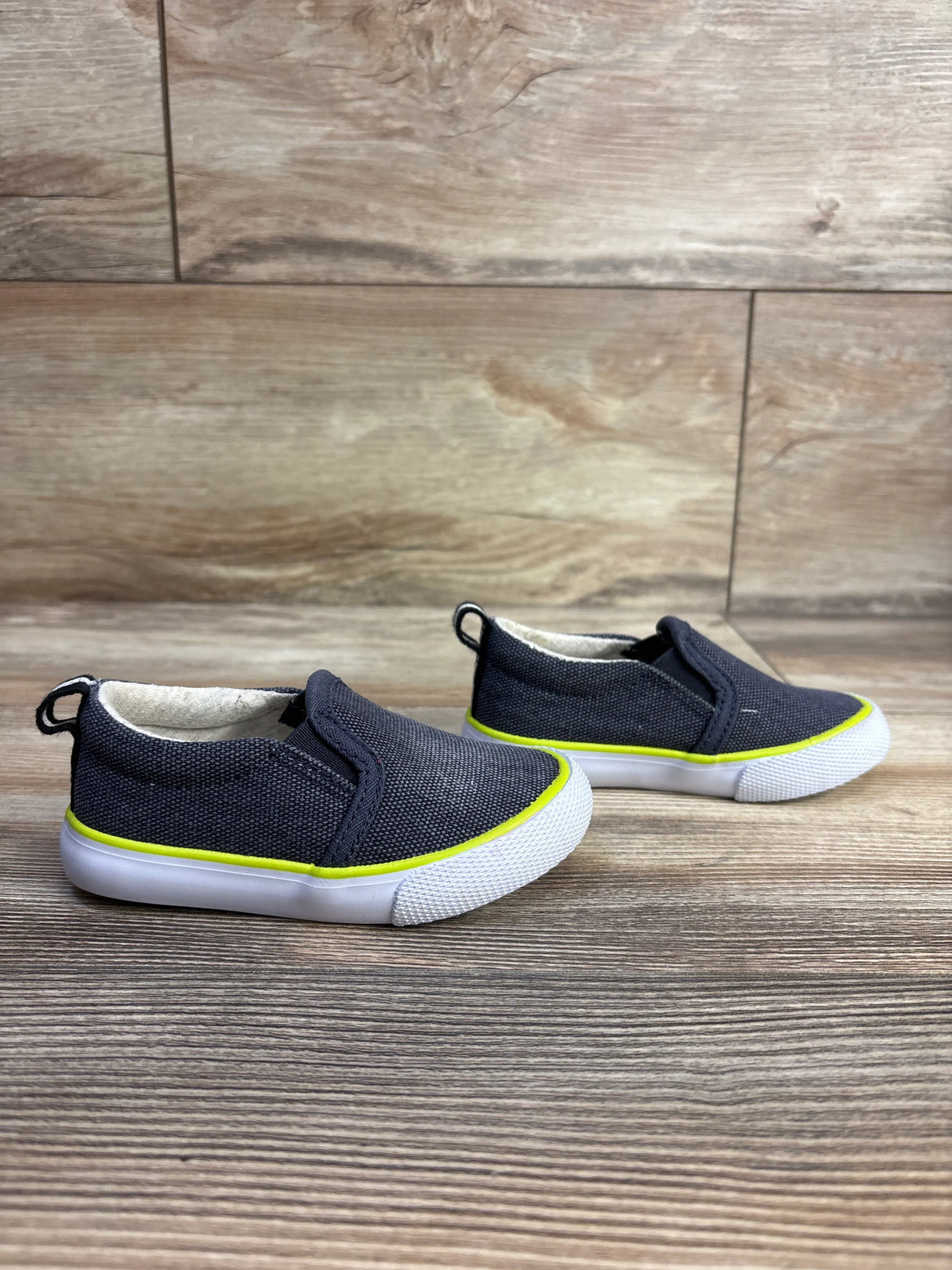 Cat & Jack Taylor Slip-On Sneakers, Navy sz 5c