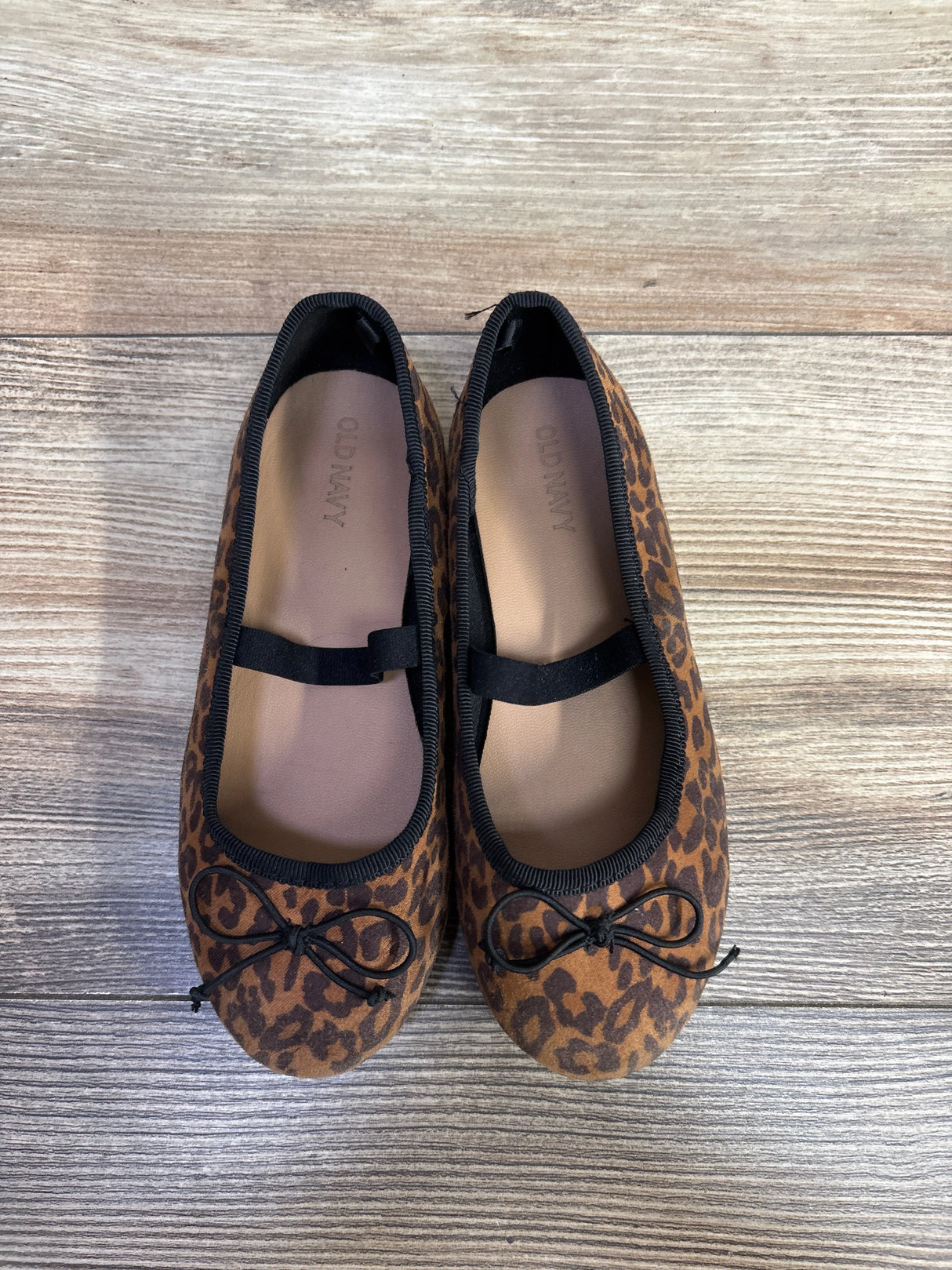 Old Navy Leopard Print Ballet Flats Brown sz 11c